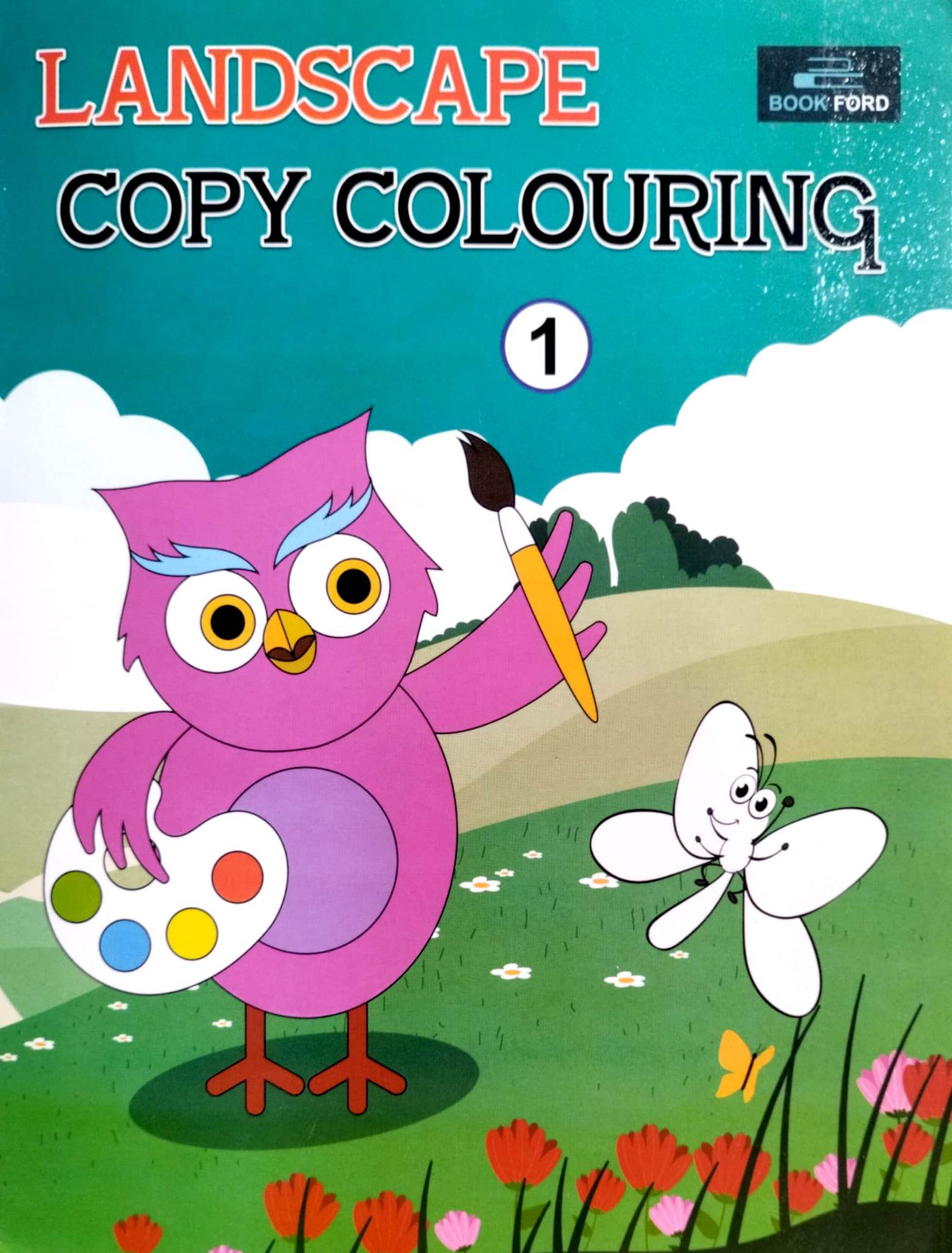 Landscape Copy Colouring 1 (পেপারব্যাক)