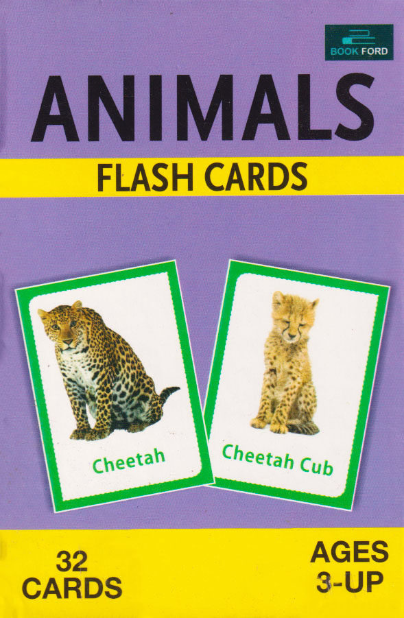 Animals Flash Card (হার্ডকভার)