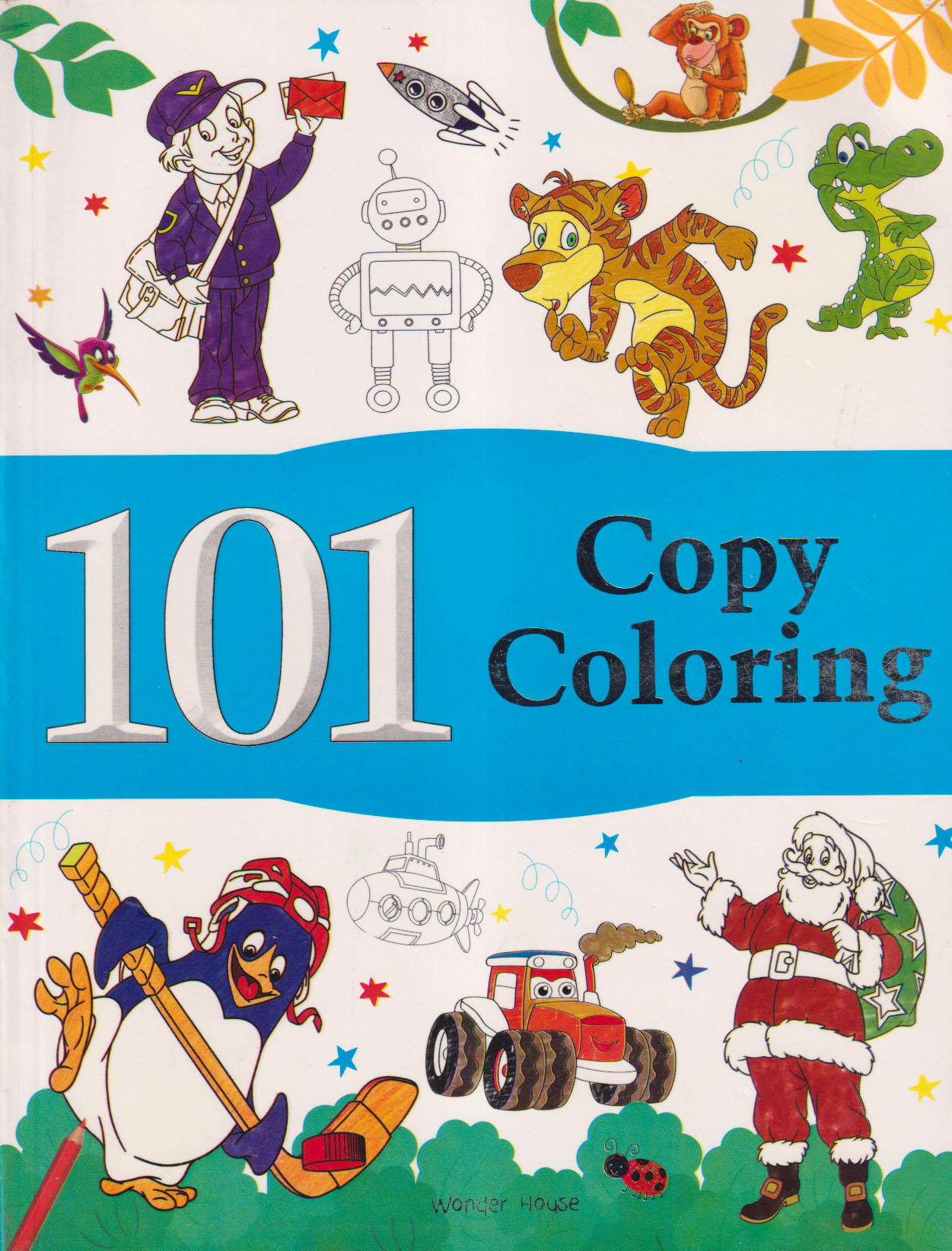 101 Copy Coloring (পেপারব্যাক)