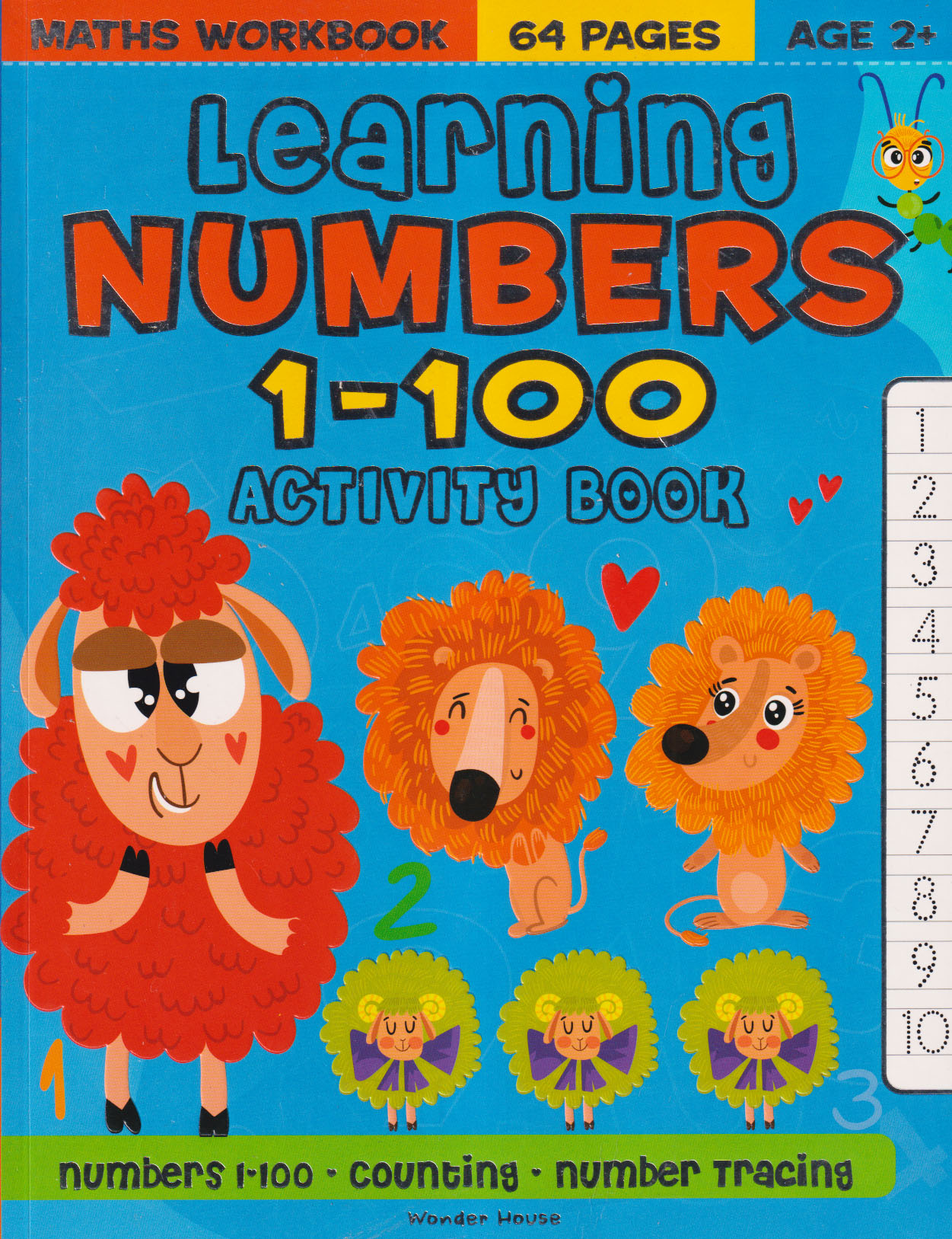 Learning Numbers 1-100 Activity Book: Fun Early Learning and Interactive Book for Children (পেপারব্যাক)