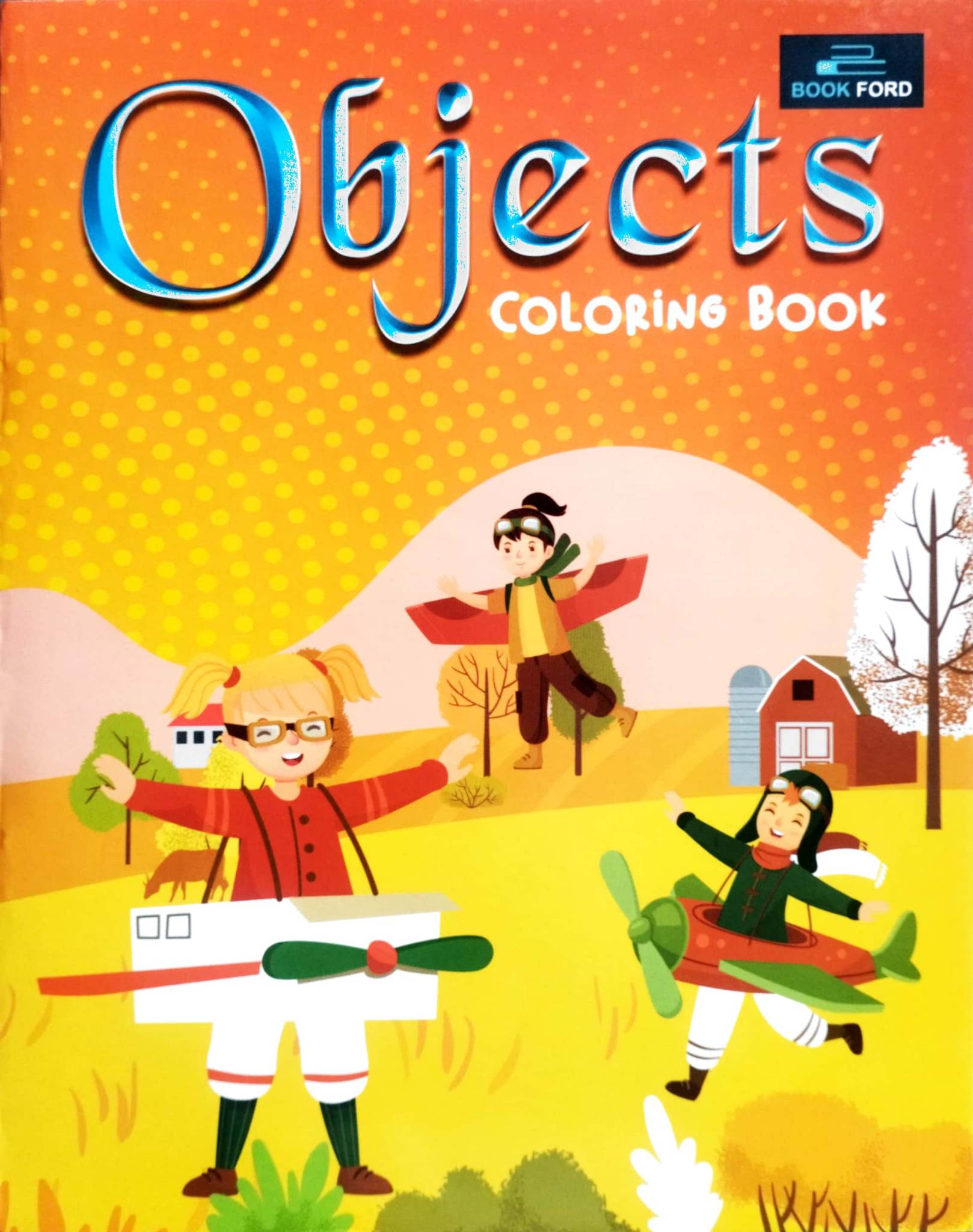 Objects Coloring Book (পেপারব্যাক)