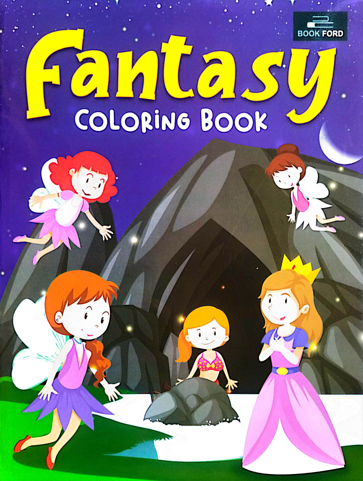 Fantasy Coloring Book (পেপারব্যাক)
