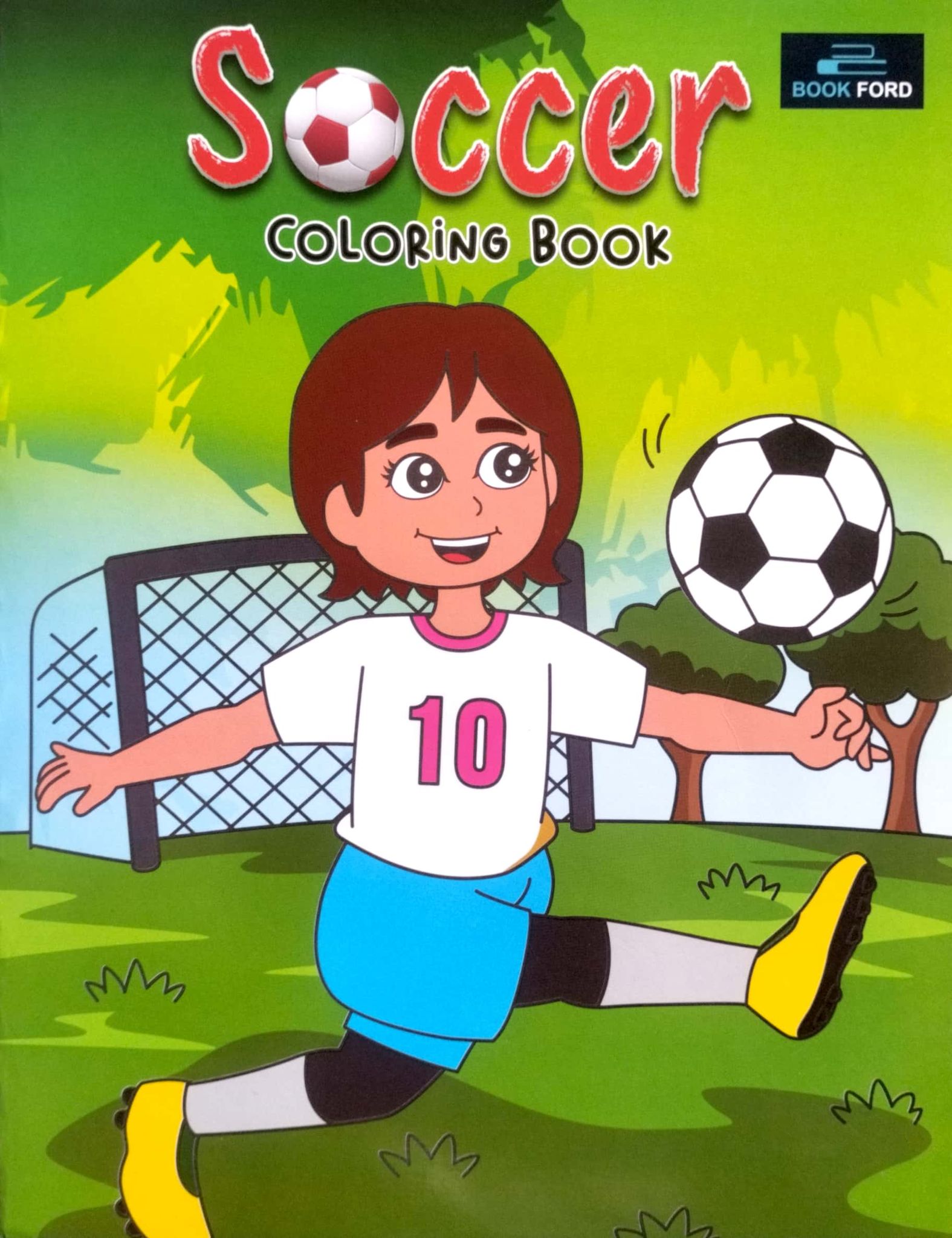 Soccer Coloring Book (পেপারব্যাক)