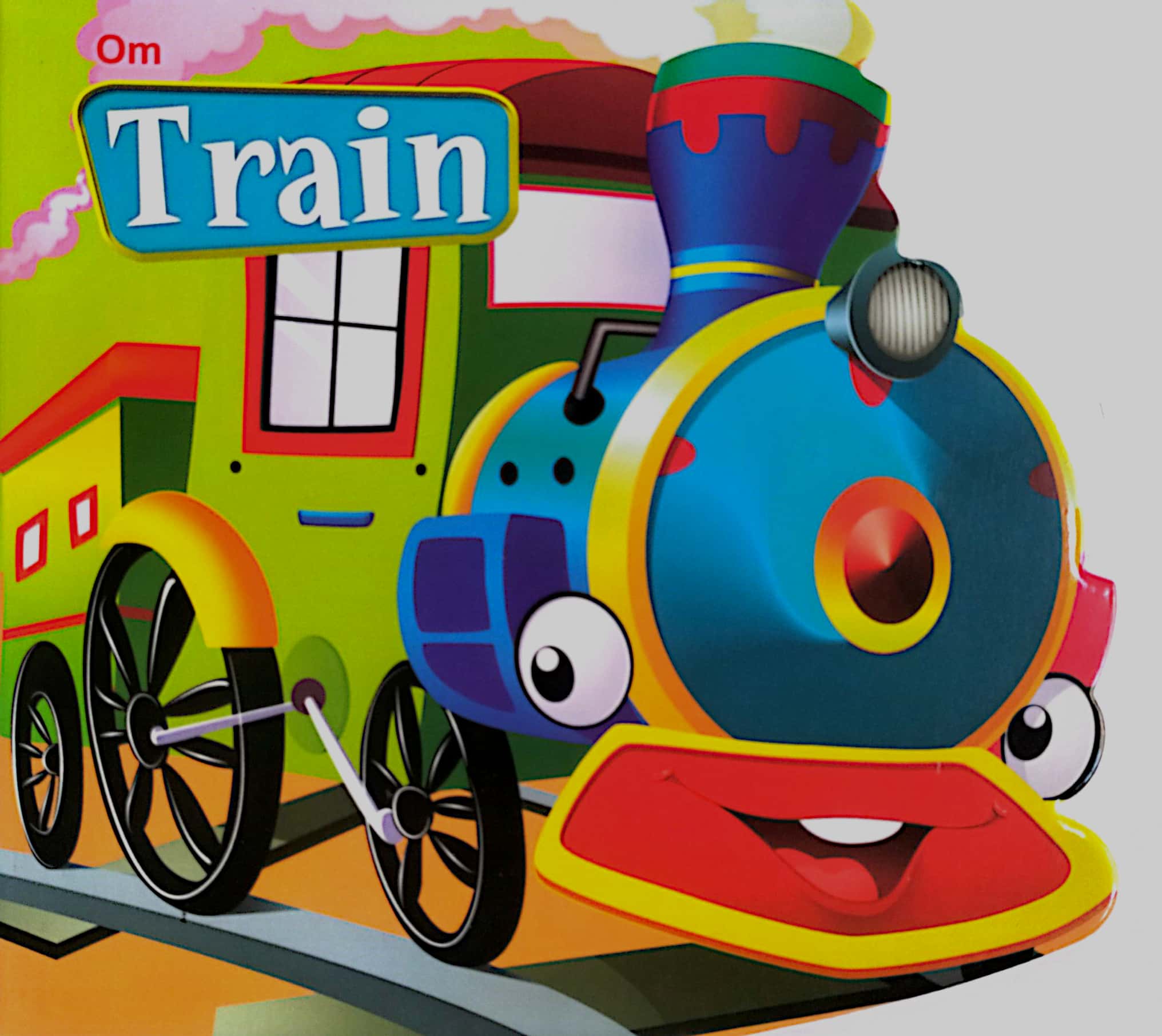 Board Book : Train ( Transport ) - Cutout Board Books (হার্ডকভার)