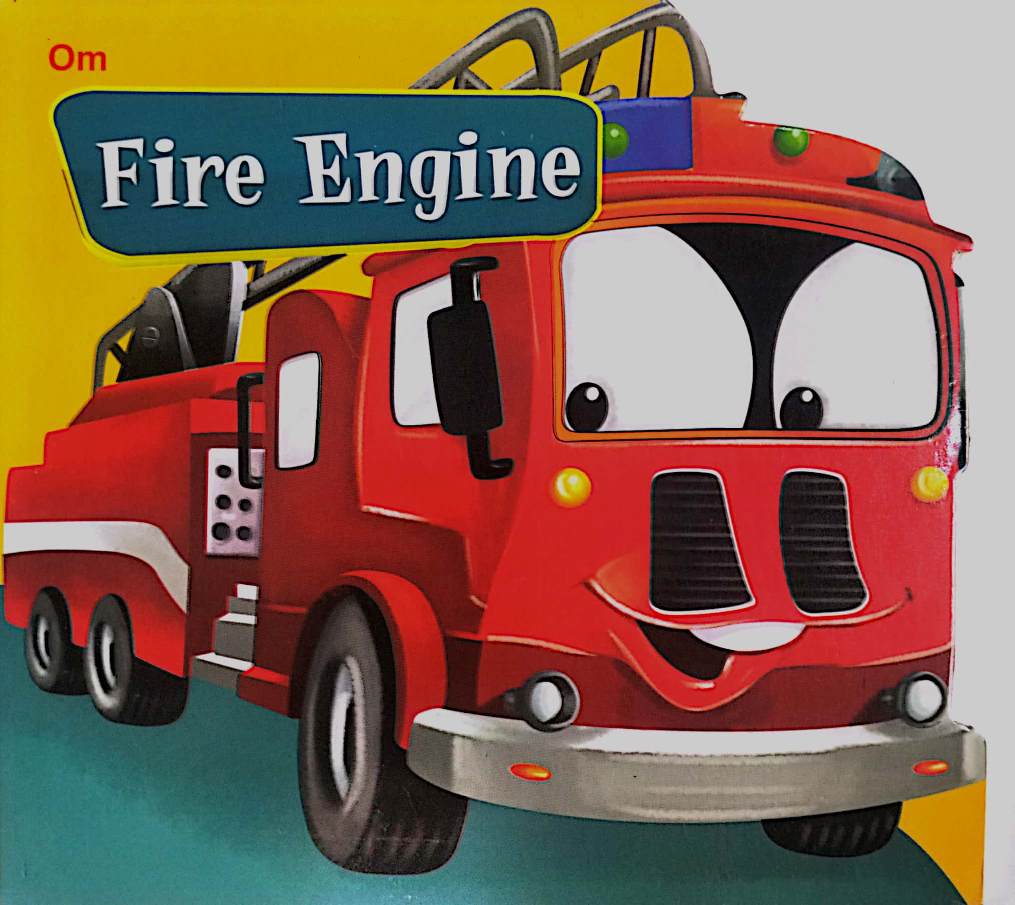Board Book : Fire Engine ( Transport ) - Cutout Board Books (হার্ডকভার)