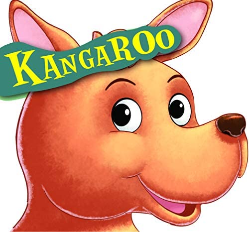 Board Book : Kangaroo ( Animals and Birds ) - Cutout Board Books (হার্ডকভার)