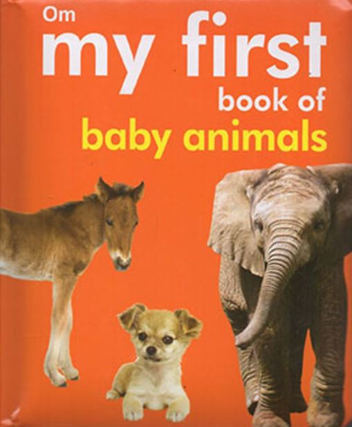 my first book of baby animals (হার্ডকভার)
