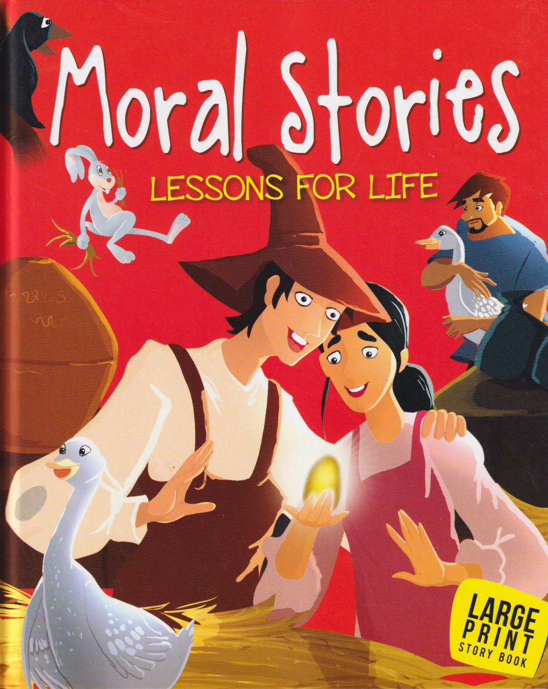 Large Print Story Book : Moral Stories Lessons For Life (হার্ডকভার)