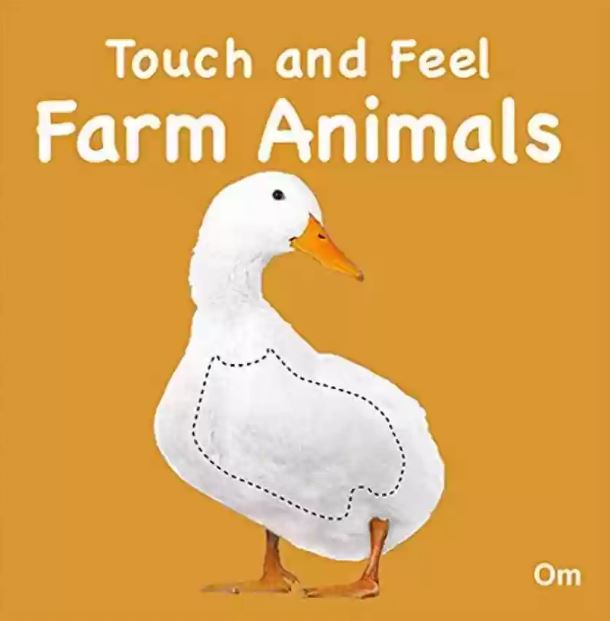 Touch and Feel Farm Animals (হার্ডকভার)