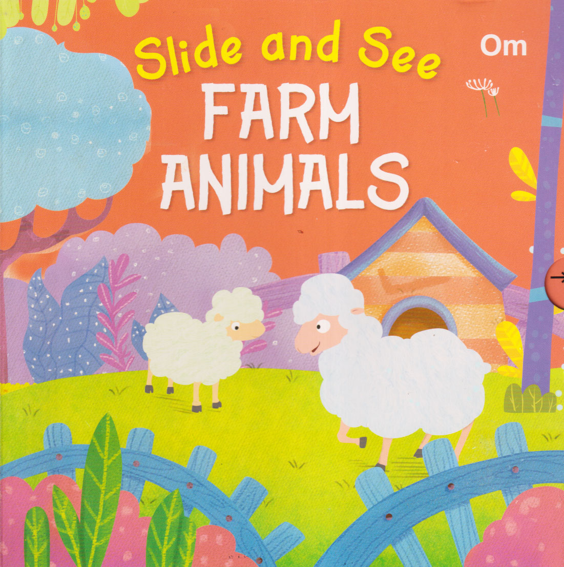 Slide and See Farm Animals (পেপারব্যাক)