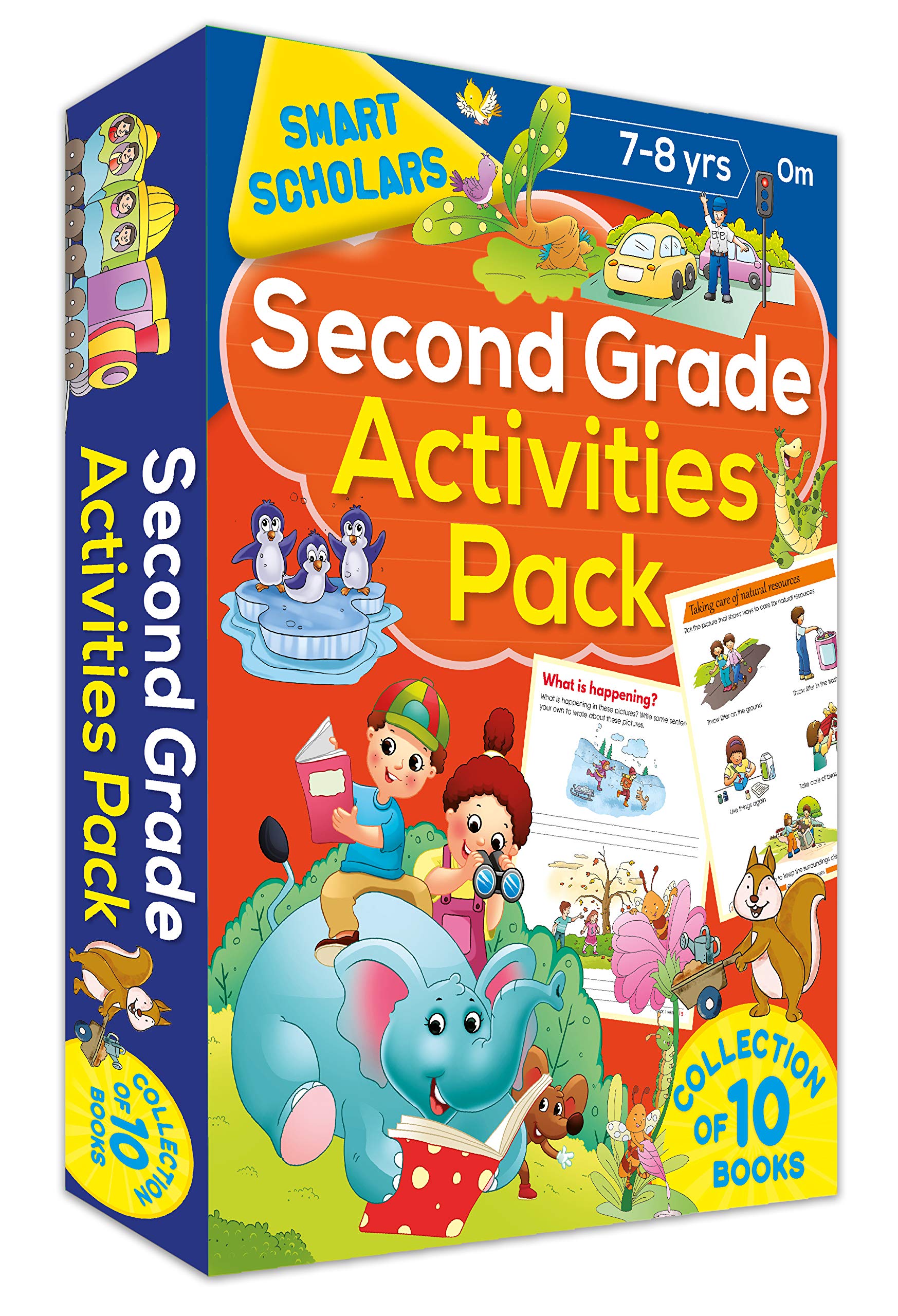 Second Grade Activities Pack ( Collection of 10 books) (পেপারব্যাক)