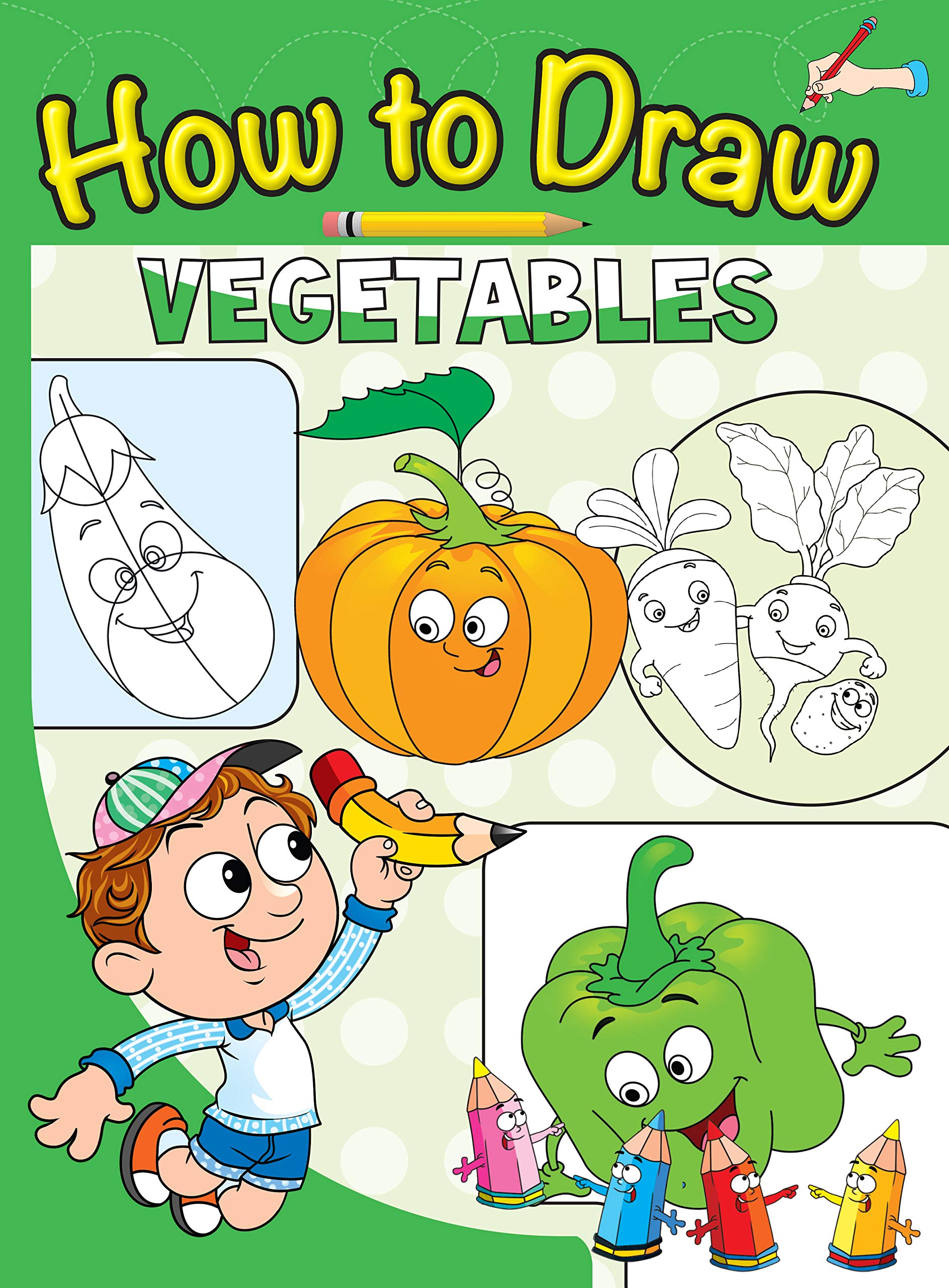 How to Draw Vegetables (পেপারব্যাক)