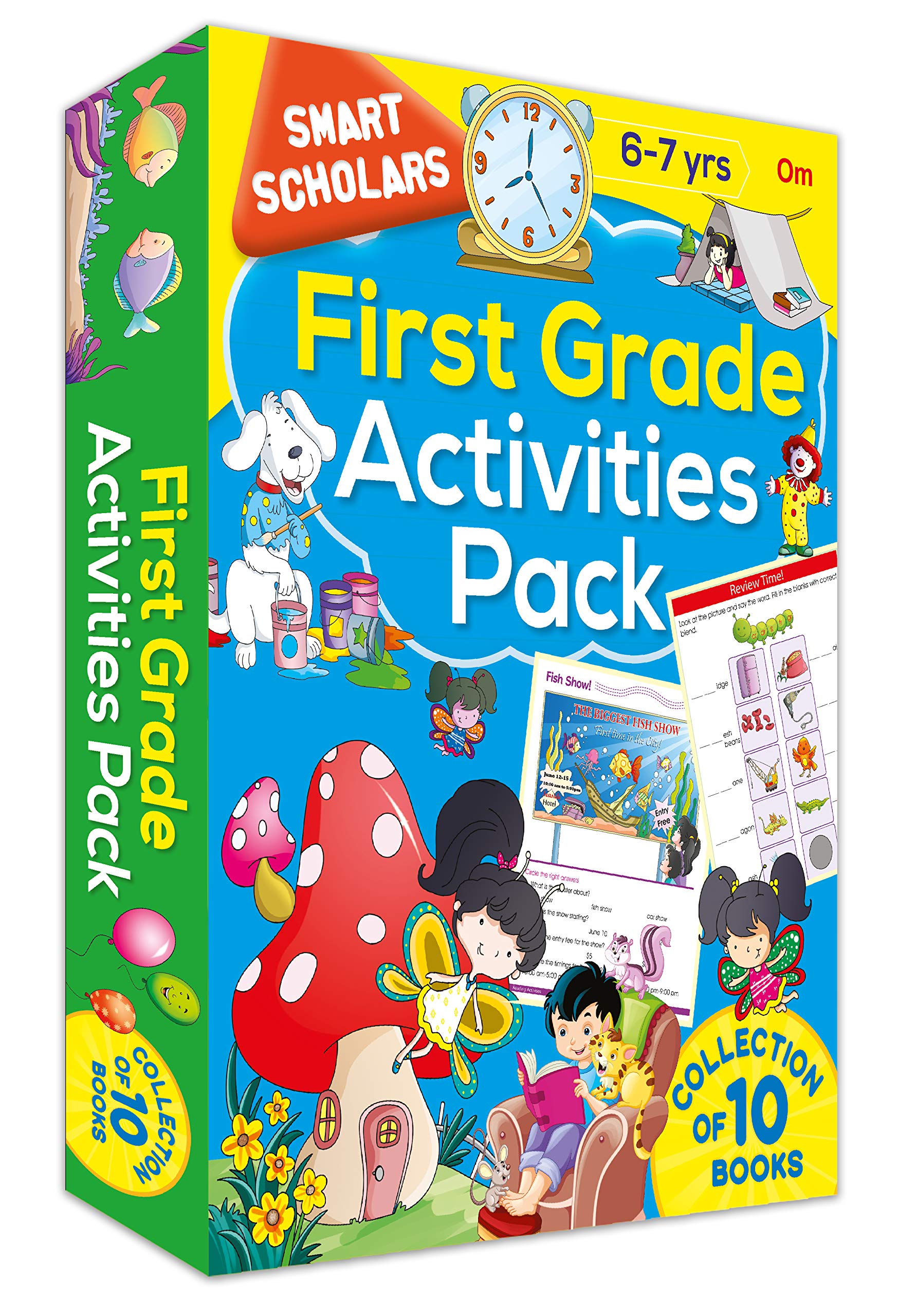 First Grade Activities Pack ( Collection of 10 books) (পেপারব্যাক)
