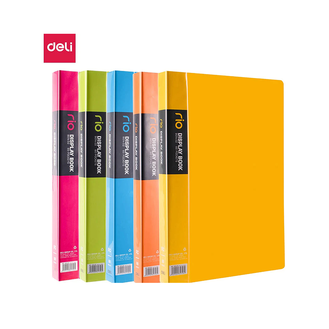 Rio Note Book Rio Display Book 60 Pockets (B01402) - 1PC - undefined