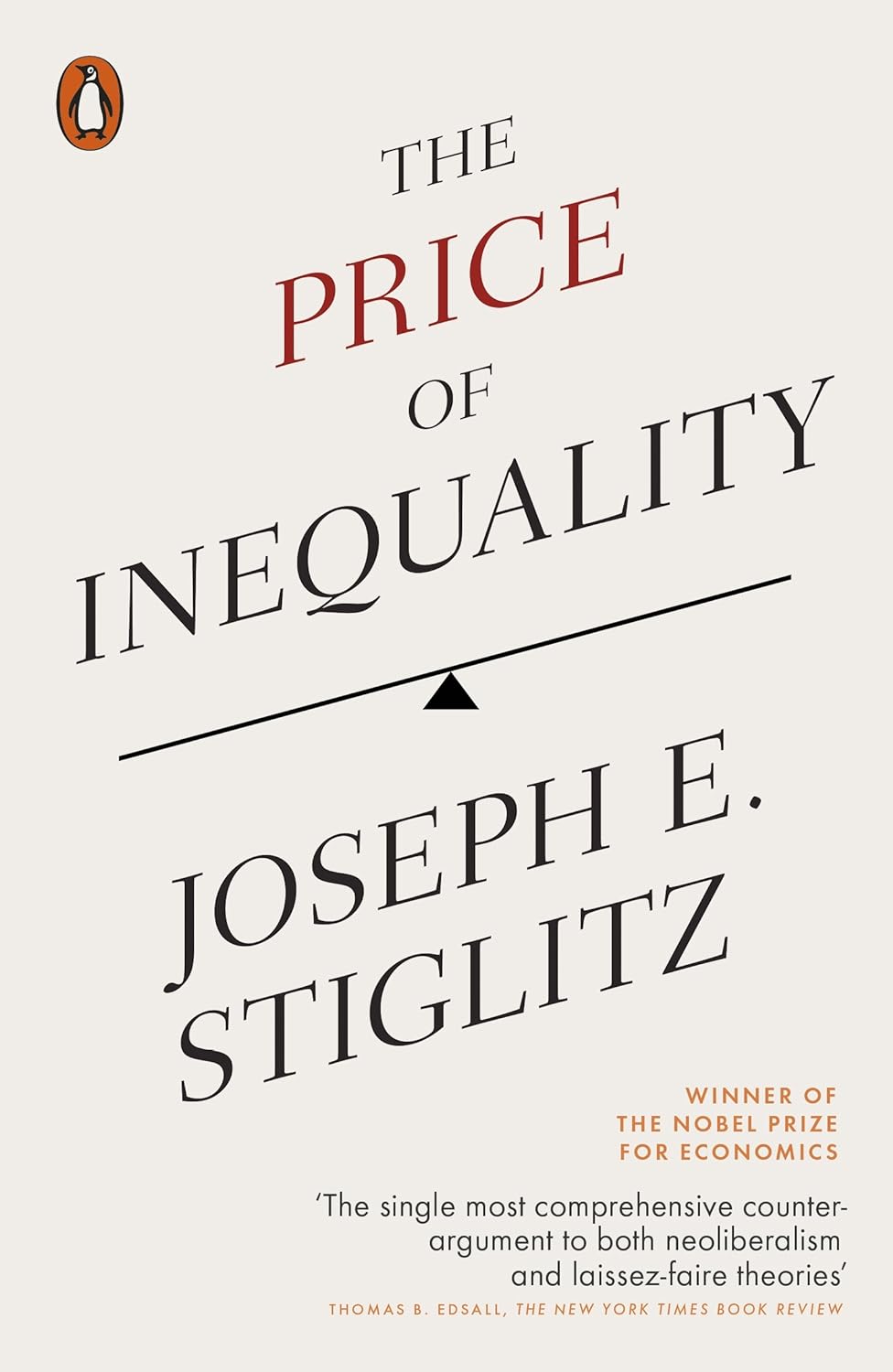 The Price of Inequality (পেপারব্যাক)