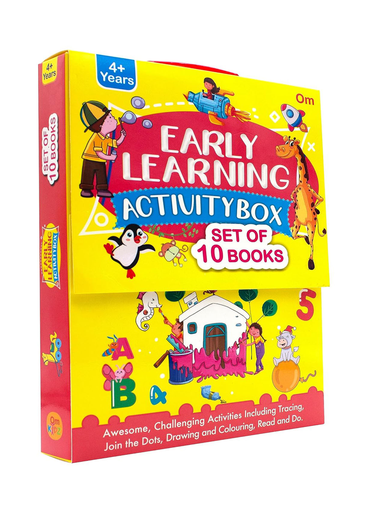 Activity book: Early Learning Activity box - Set of 10 books (পেপারব্যাক)