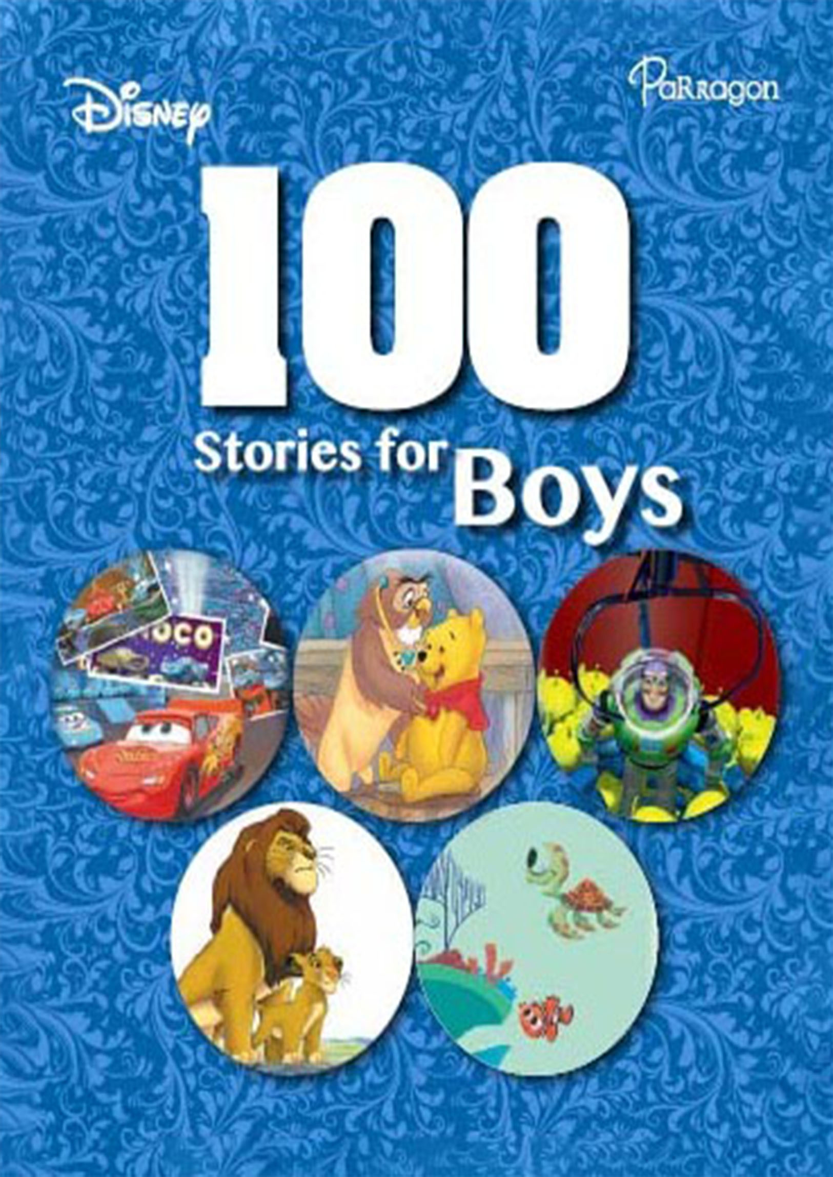 Disney 100 Stories for Boys (হার্ডকভার)
