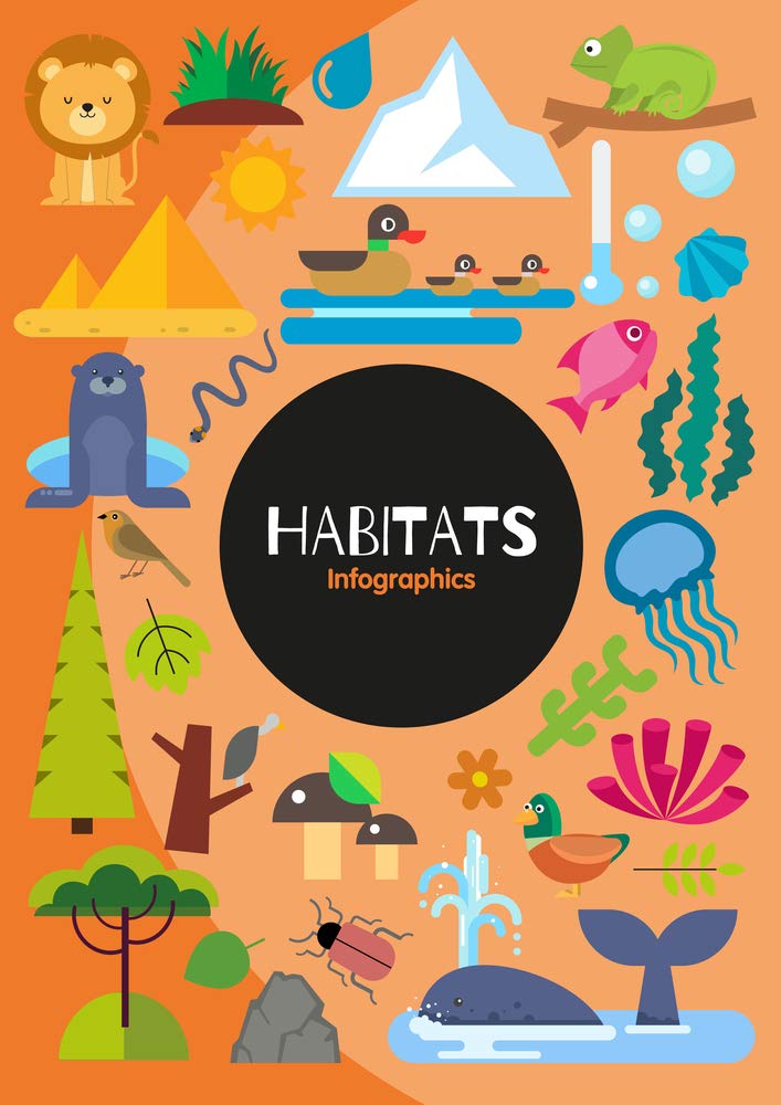 Habitats: Infographics (পেপারব্যাক)