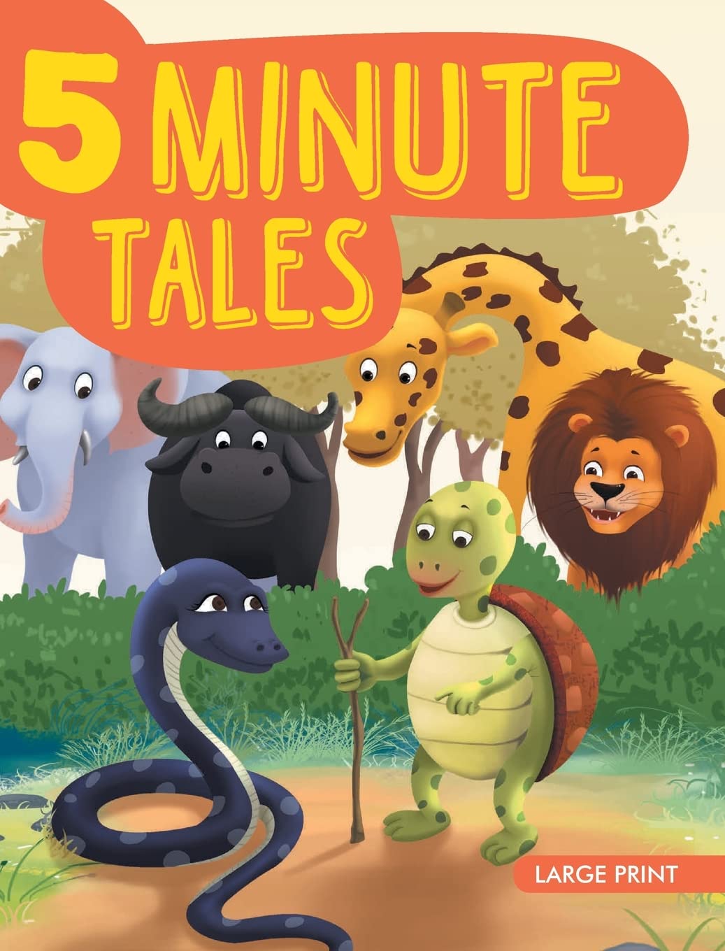 LARGE PRINT 5 MINUTE TALES (পেপারব্যাক)