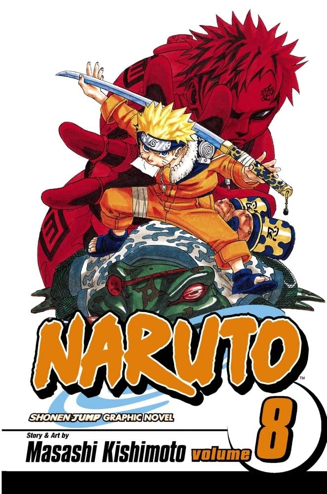 Naruto Vol. 8 - Life and Death Battles (পেপারব্যাক)