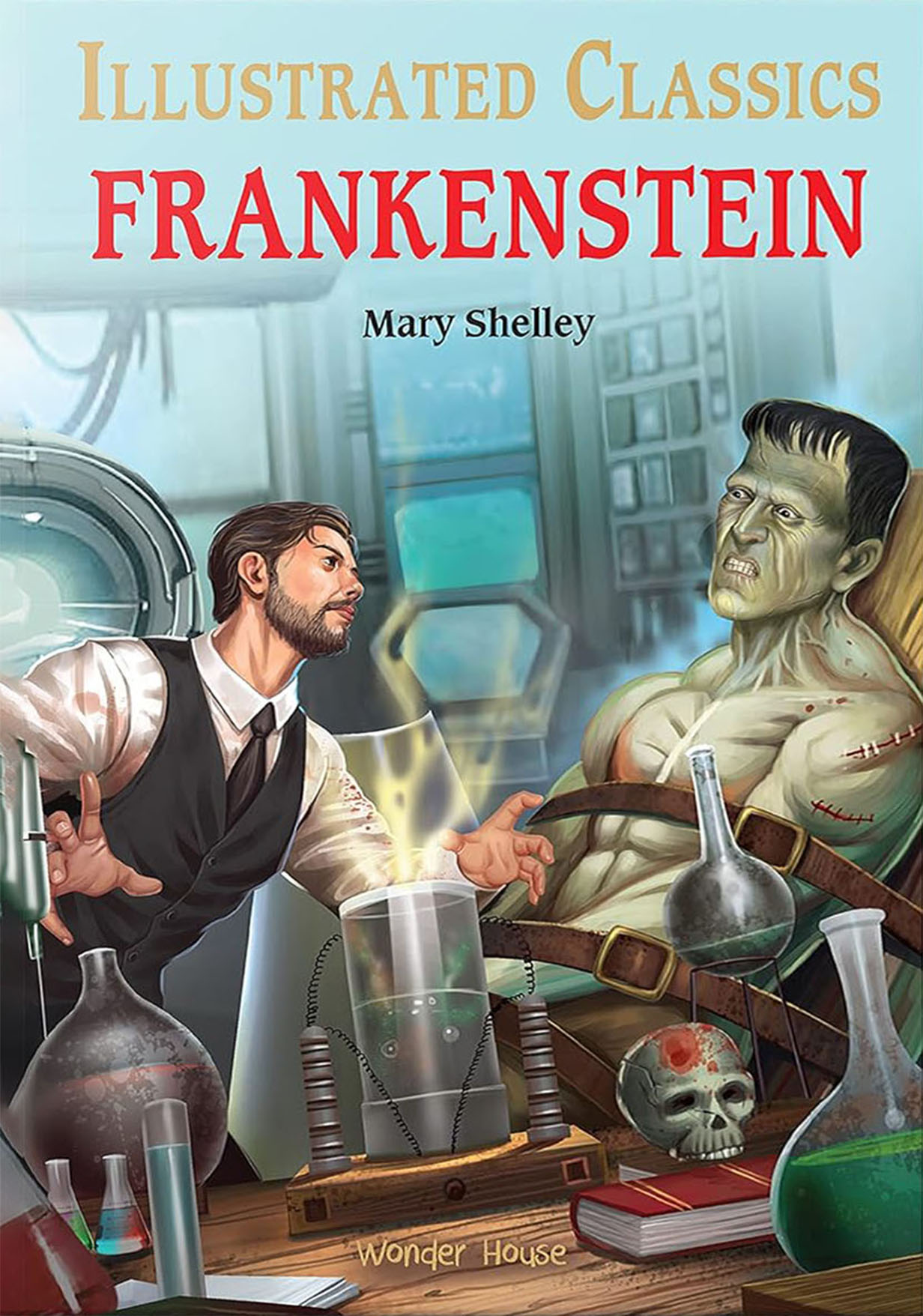 Frankenstein (Illustrated Classics) (হার্ডকভার)