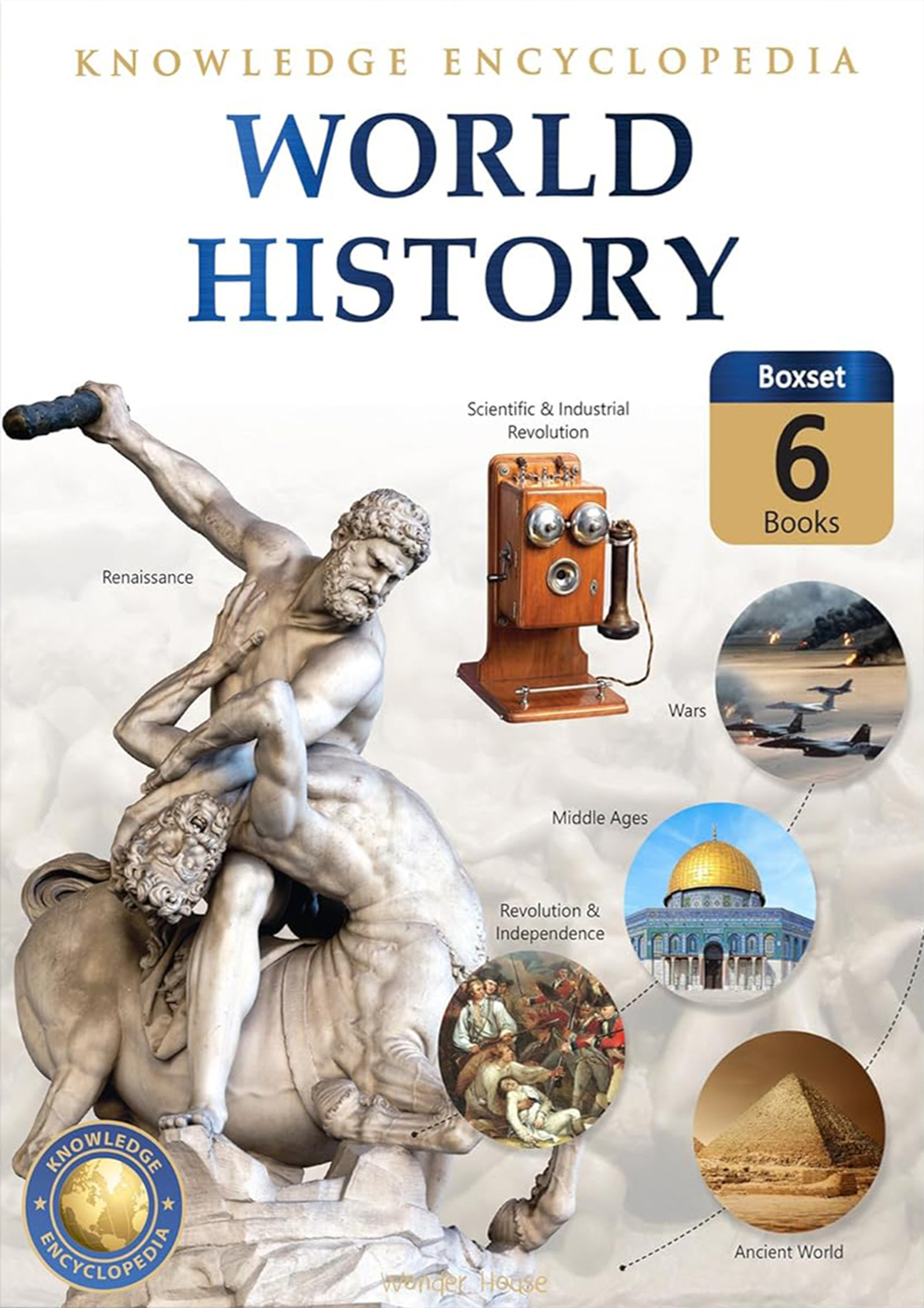 Knowledge Encyclopedia World History Box Set 6 Books (পেপারব্যাক)