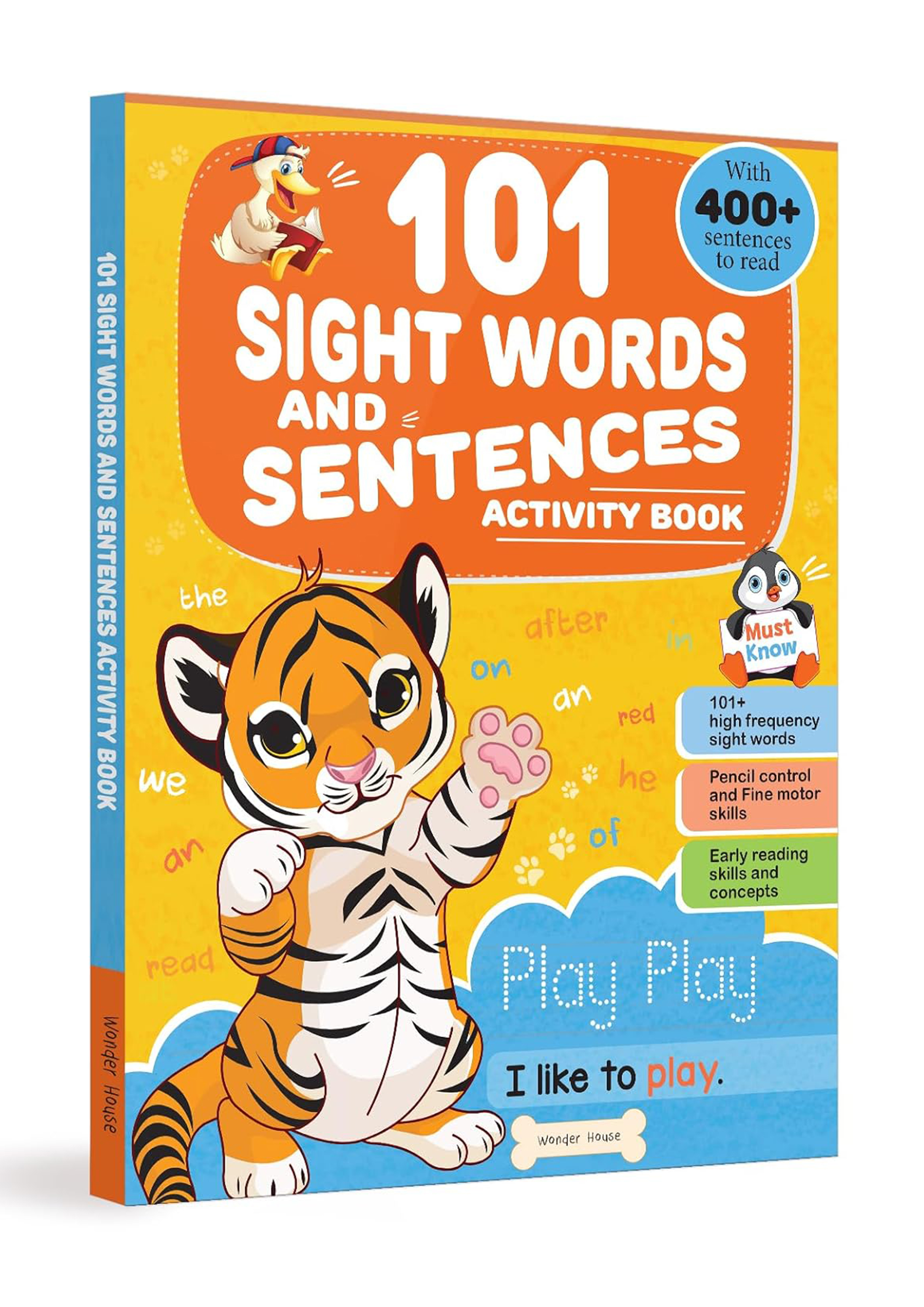 101 Sight Words And Sentences Activity Book (পেপারব্যাক)