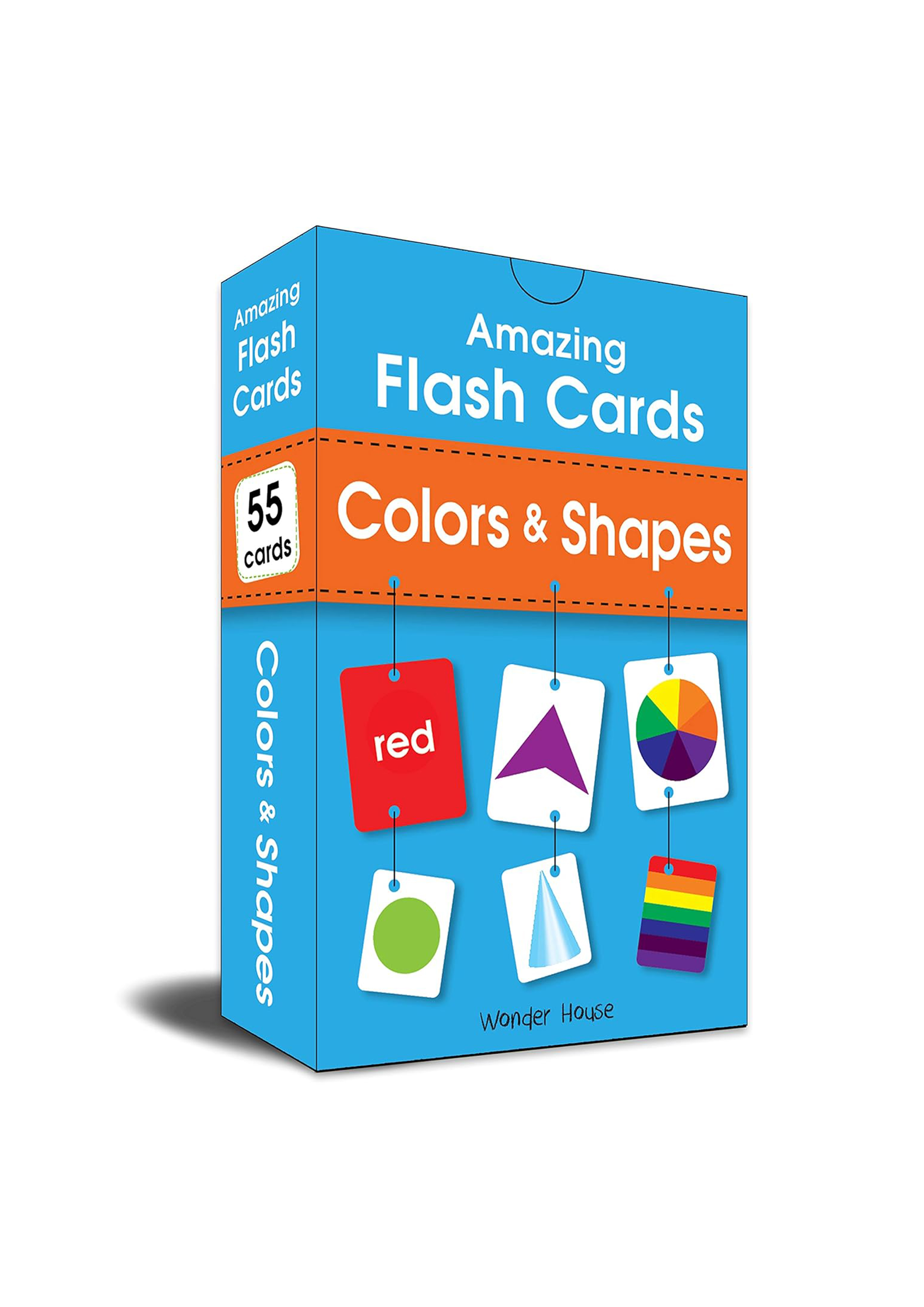 Amazing Flash Cards Colors & Shapes (হার্ডকভার)