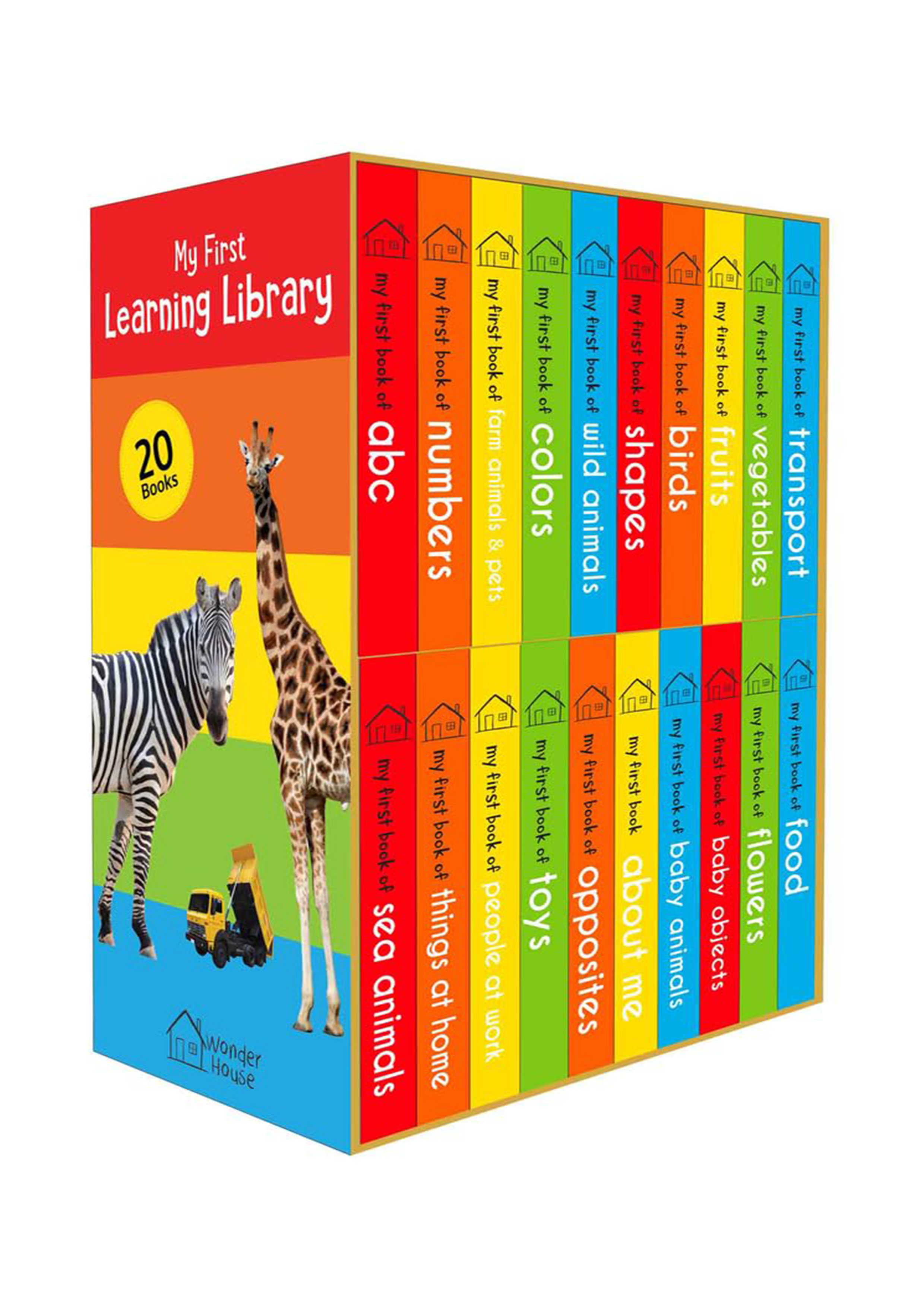 My First Learning Library: Boxset of 20 Books (পেপারব্যাক)