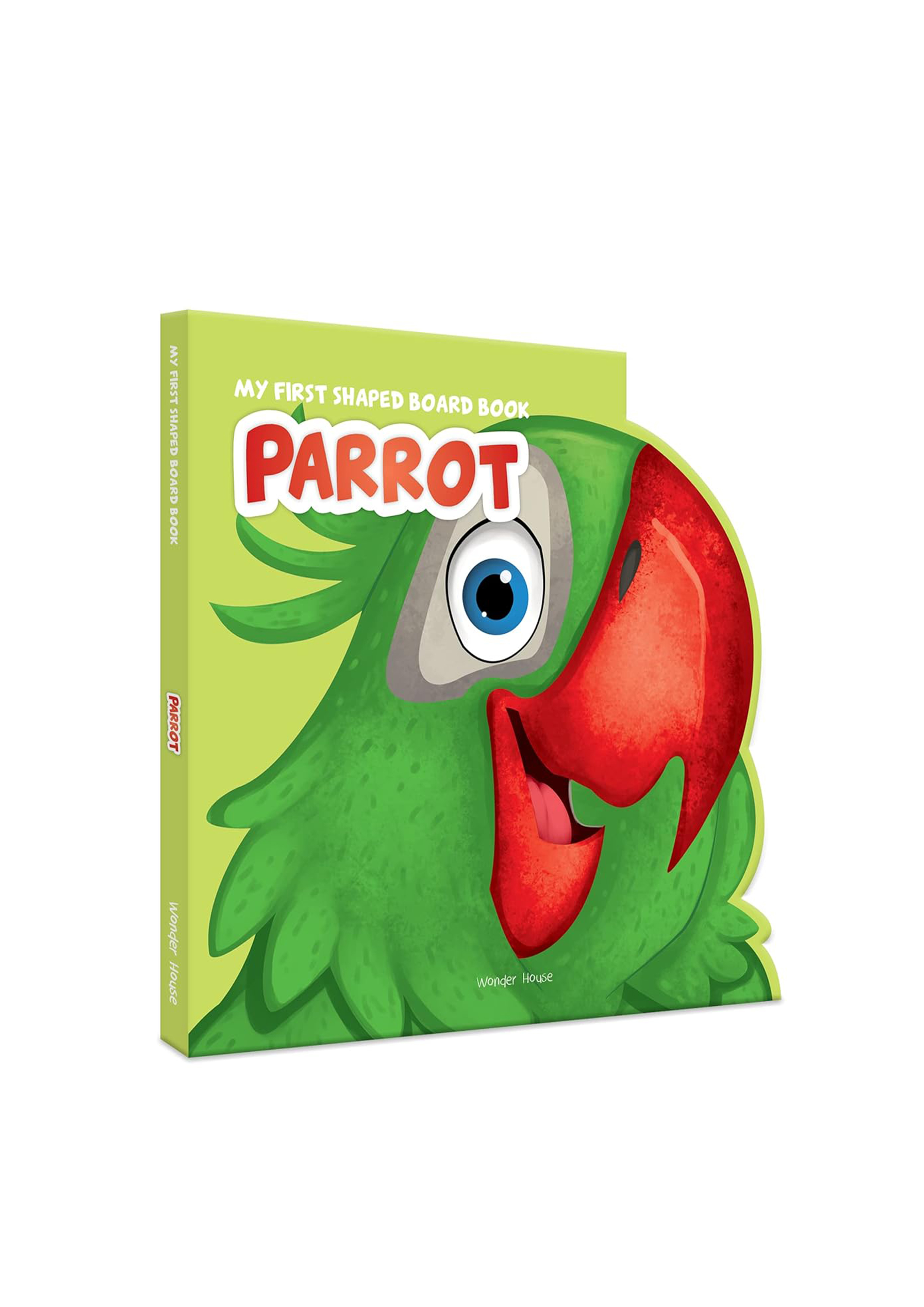 My First Shaped Board Book Parrot (হার্ডকভার)