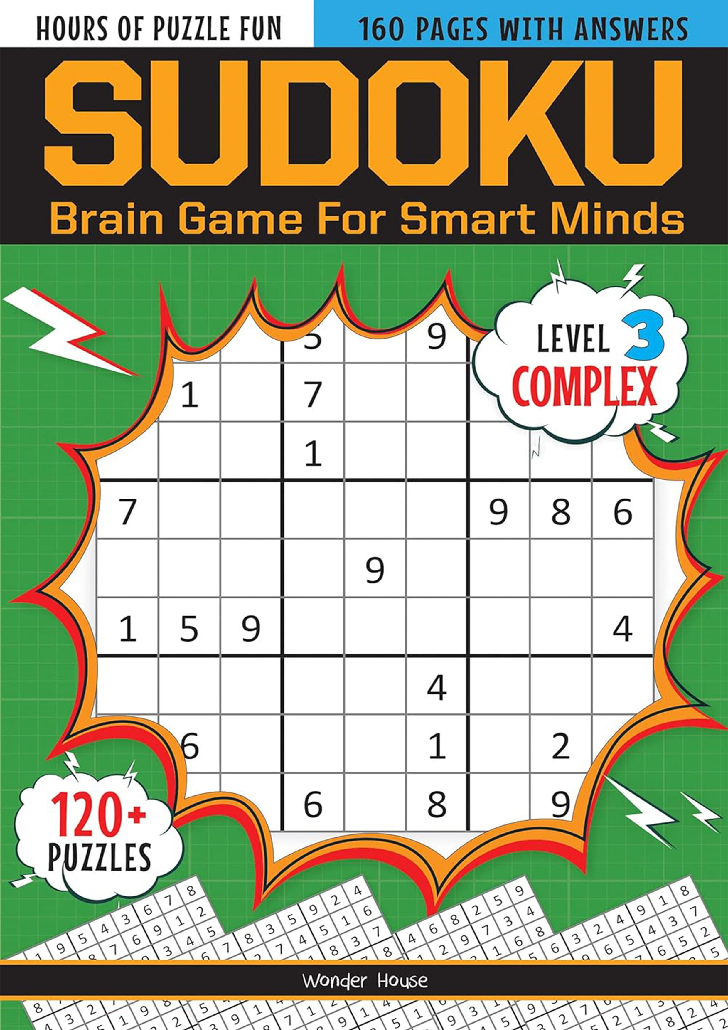 Sudoku - Brain Games For Smart Minds Level 3 Complex (পেপারব্যাক)
