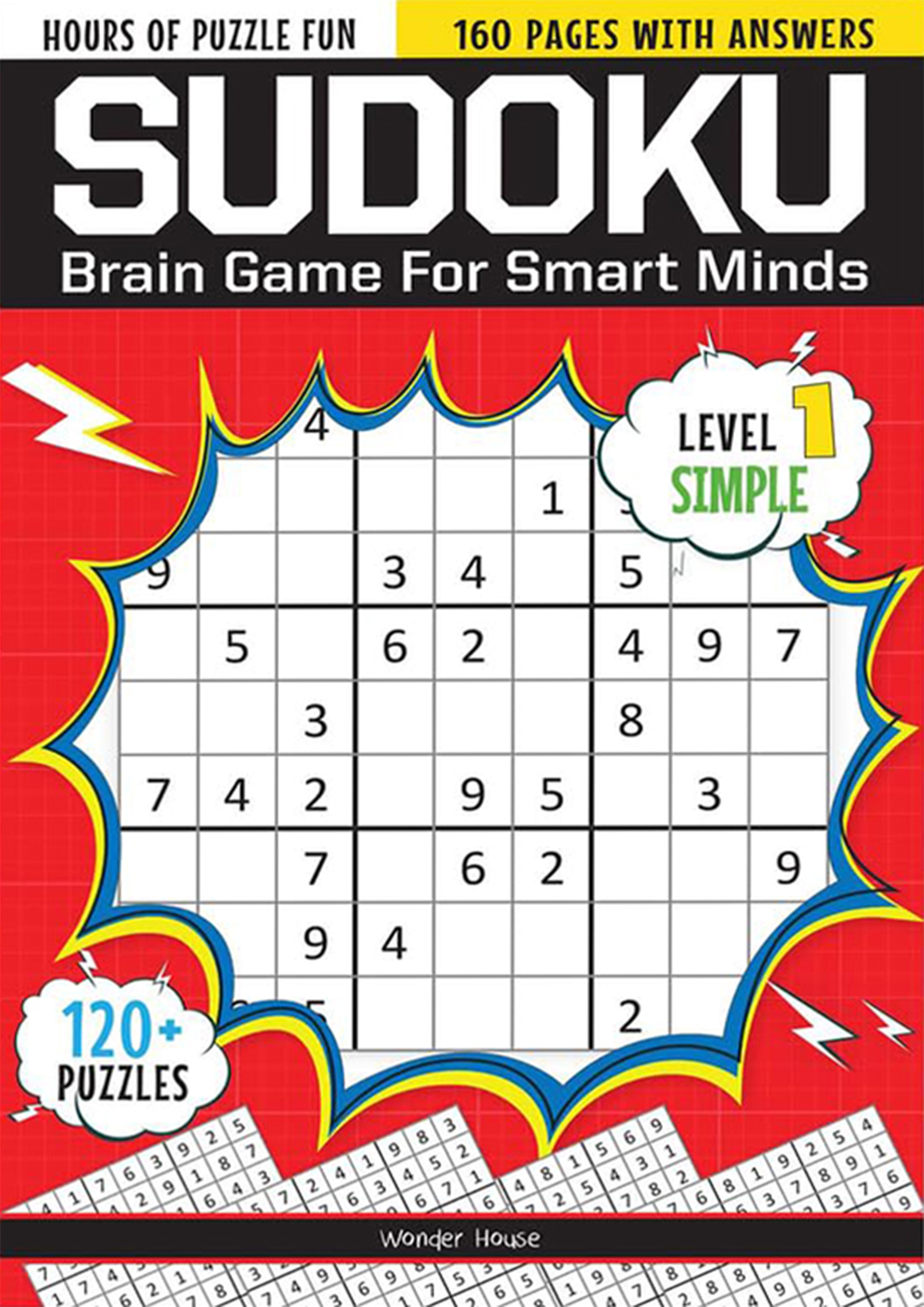 Sudoku - Brain Games For Smart Minds Level 1 Simple (পেপারব্যাক)