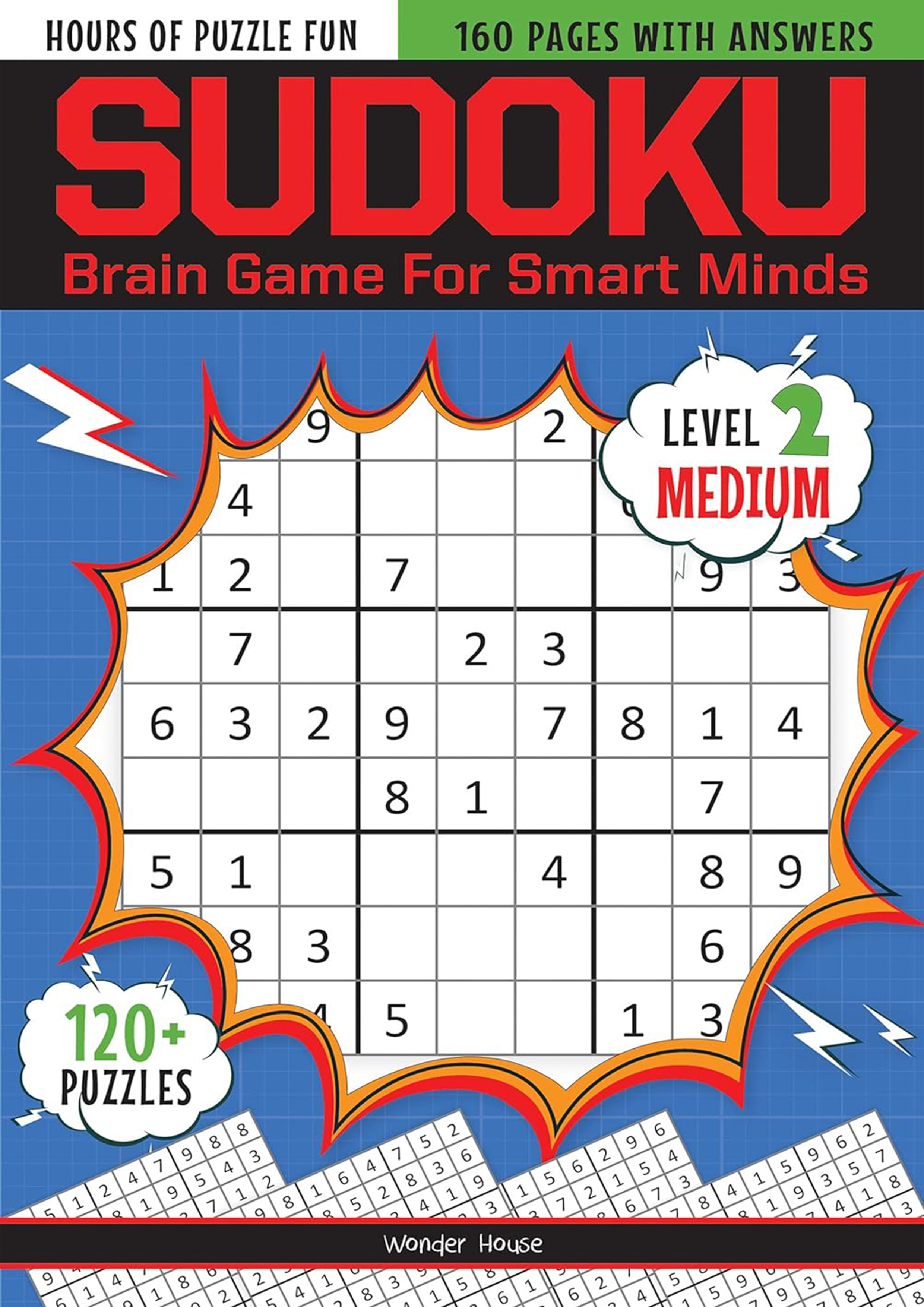 Sudoku - Brain Games For Smart Minds Level 2 Medium (পেপারব্যাক)