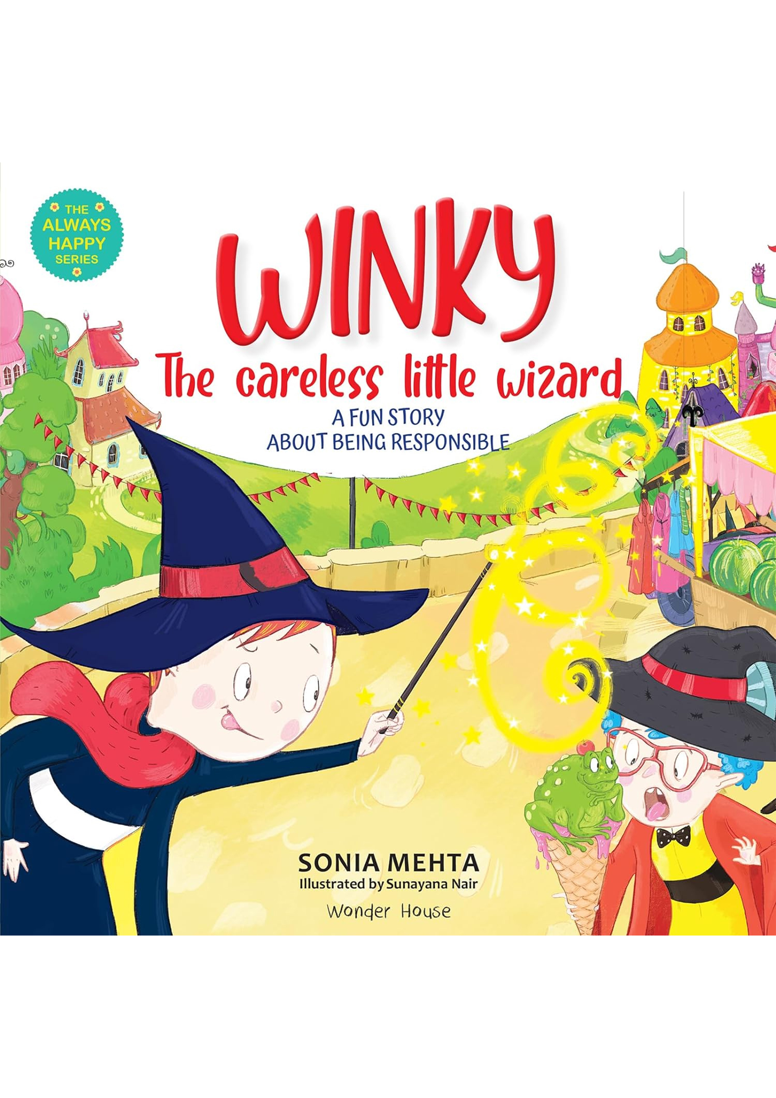 Winky The Careless Little Wizard - A Fun Story About Being Responsible (পেপারব্যাক)