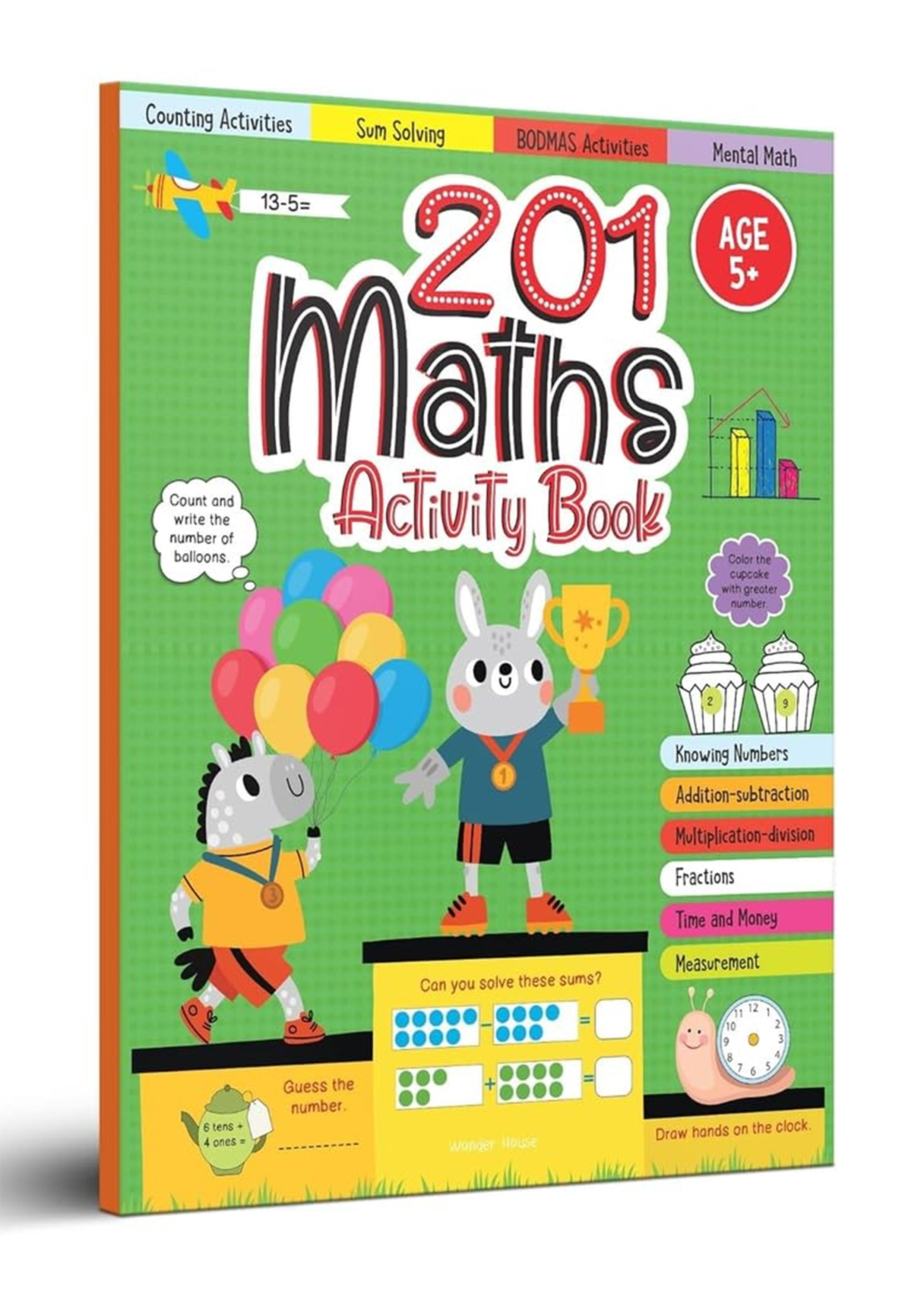 201 Maths Activity Book (পেপারব্যাক)