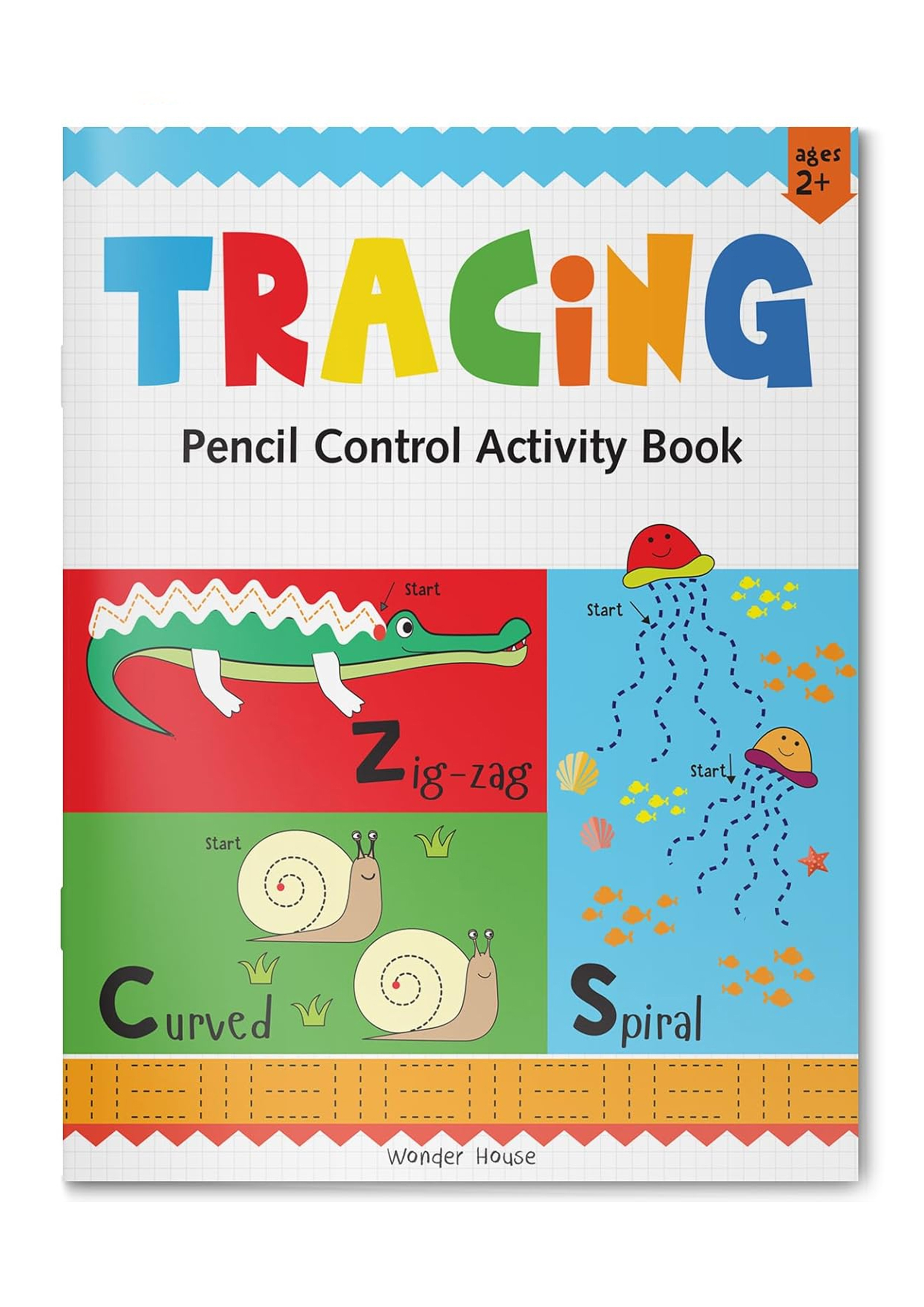 Tracing - Pencil Control Activity Book (পেপারব্যাক)
