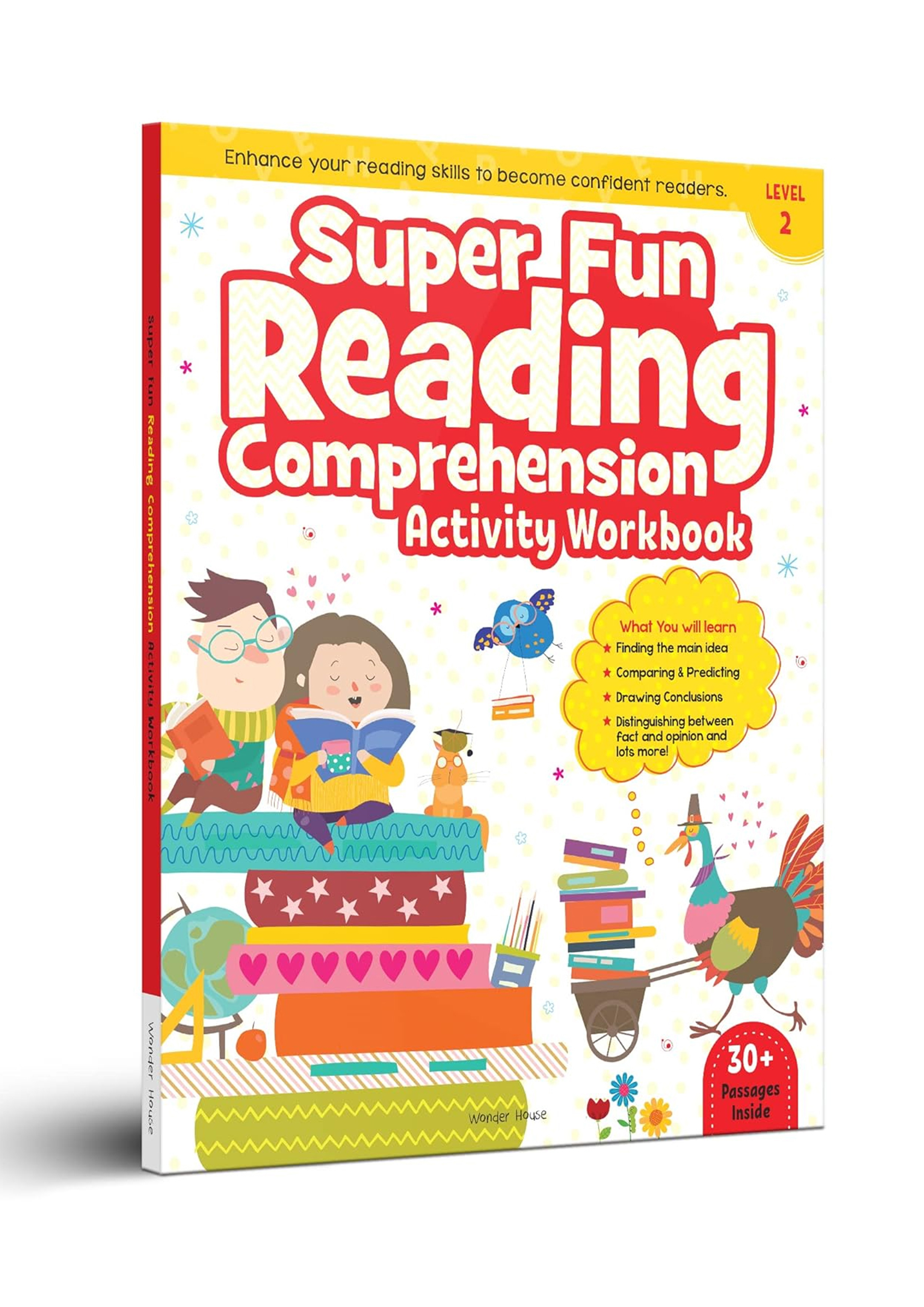Super Fun Reading Comprehension - Activity Workbook (পেপারব্যাক)