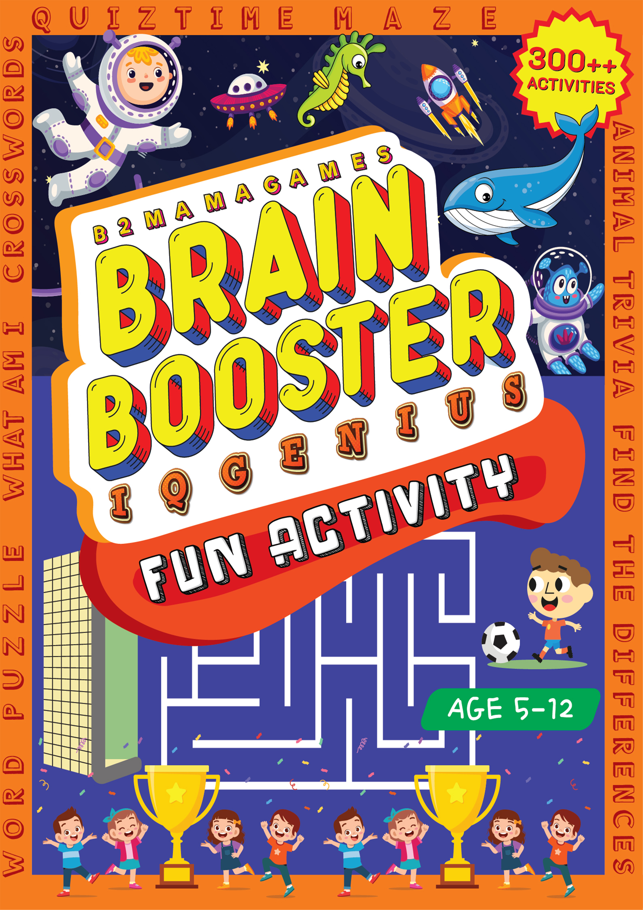 Brain Booster Fun Activity (পেপারব্যাক)
