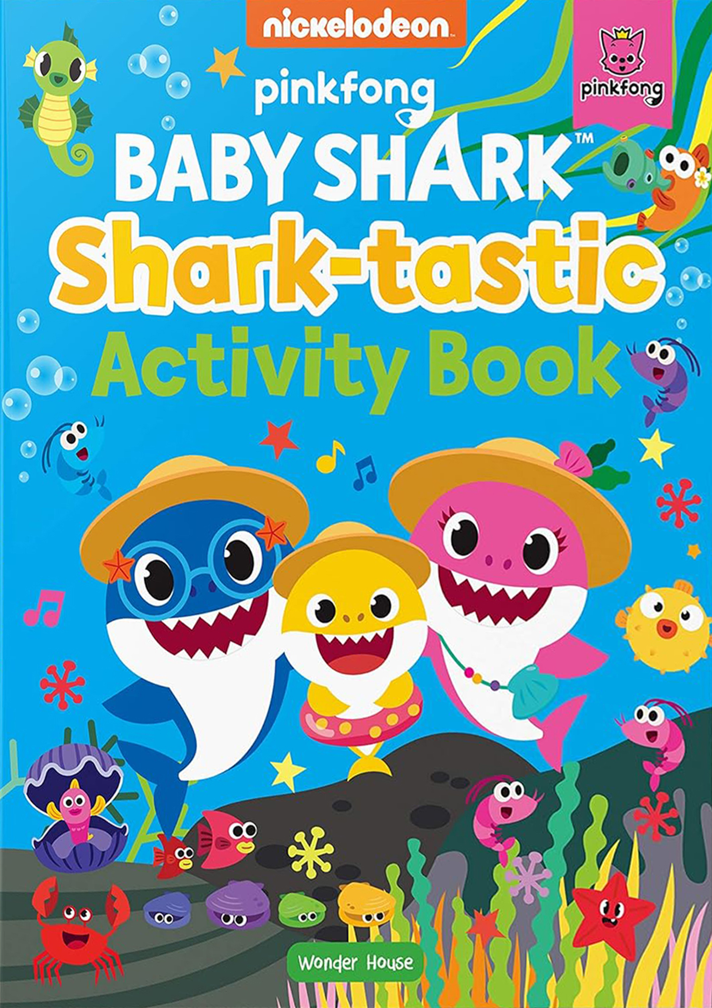Pinkfong Baby Shark Shark tastic Activity Book (হার্ডকভার)