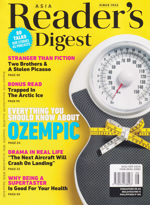 Readers Digest August / September 2024 (পেপারব্যাক)