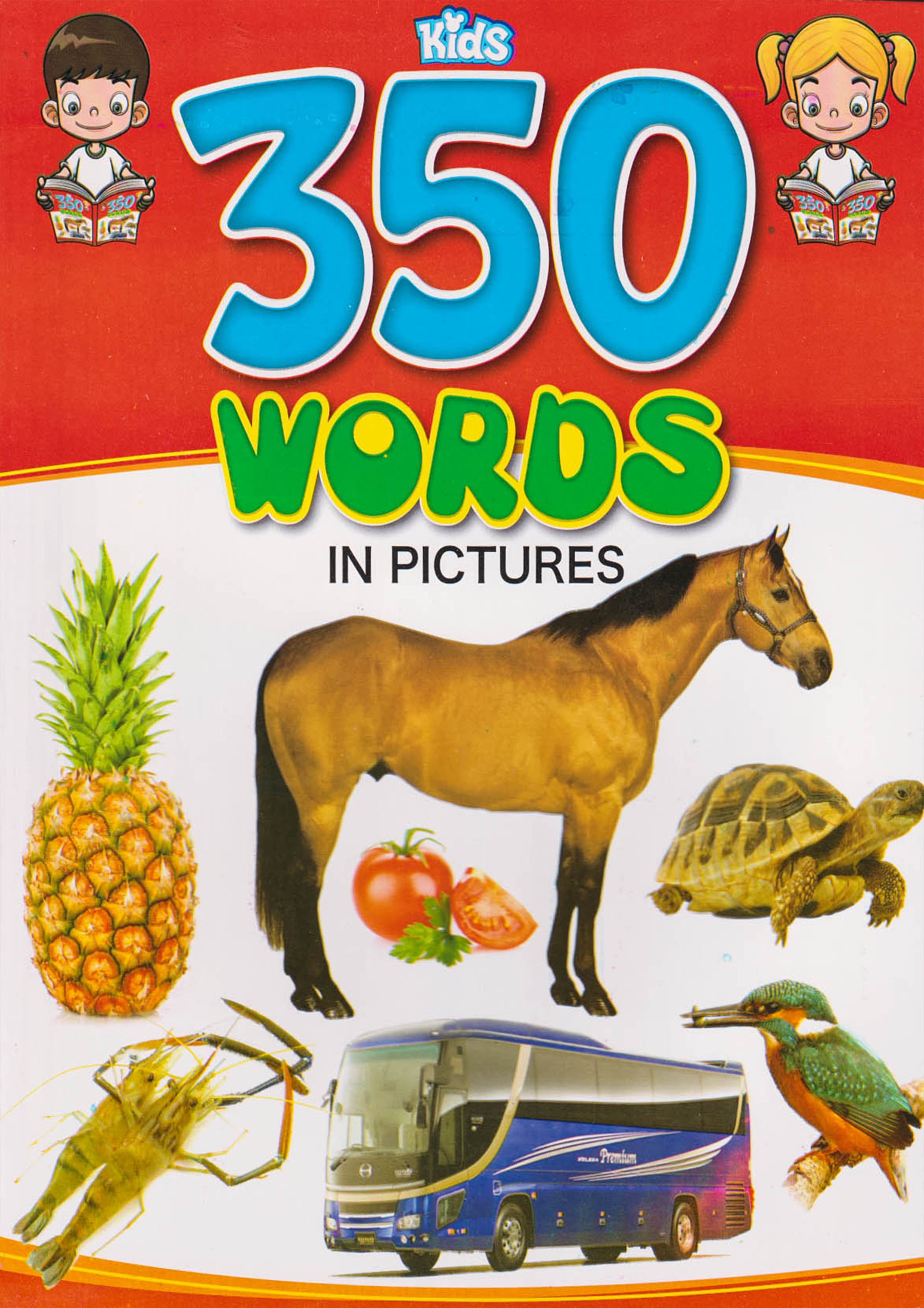 Kids 350 Words In Pictures (পেপারব্যাক)