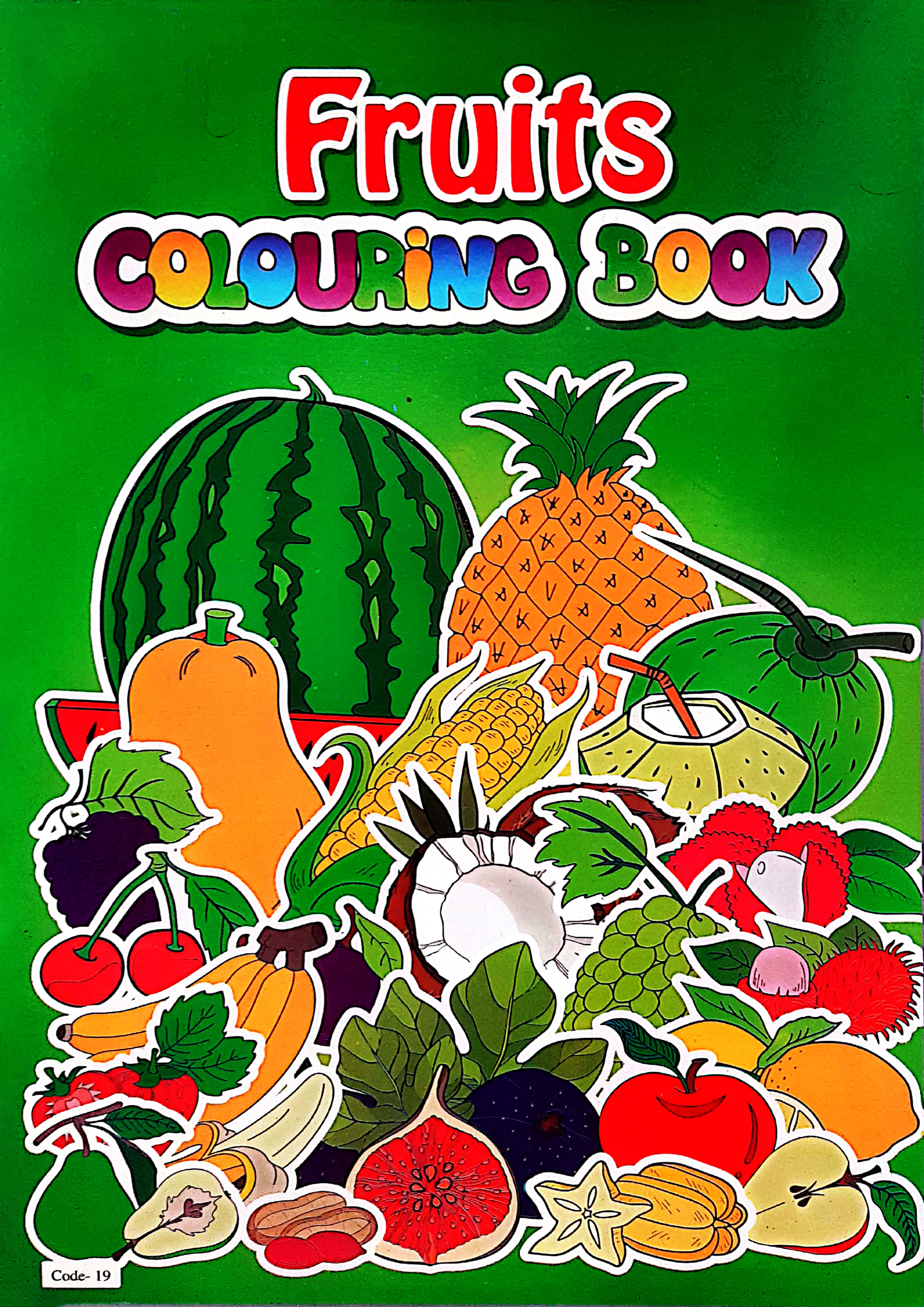 Fruits Colouring Book (Code-19) (পেপারব্যাক)