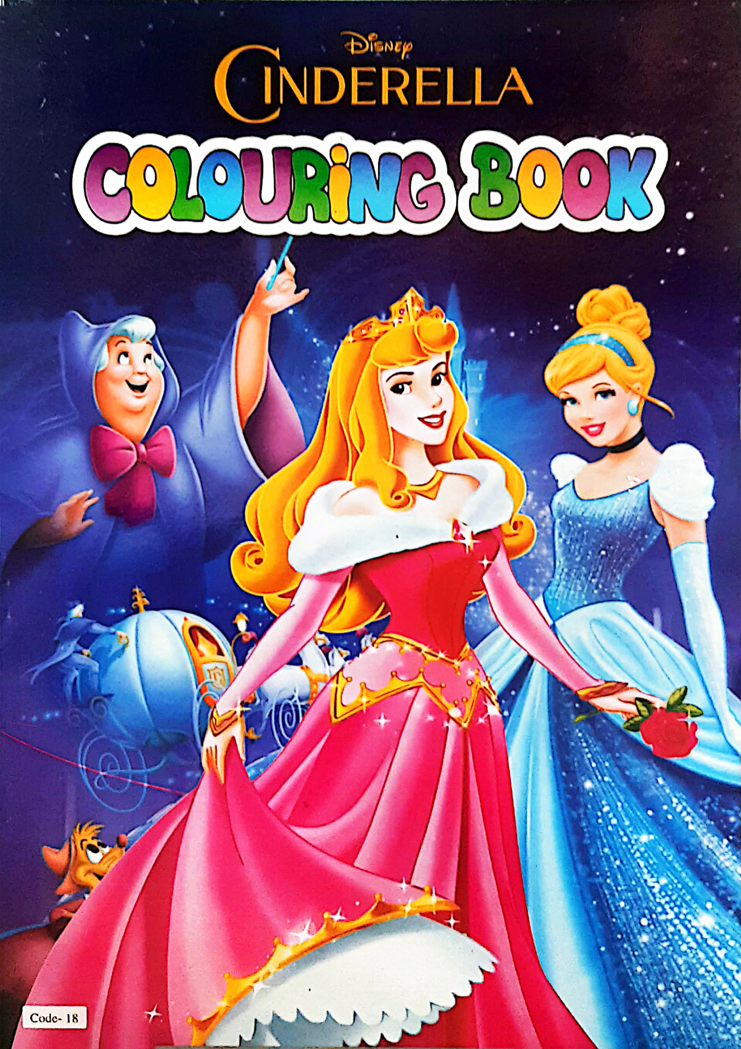 Disney Cinderella Colouring Book (Code-18) (পেপারব্যাক)