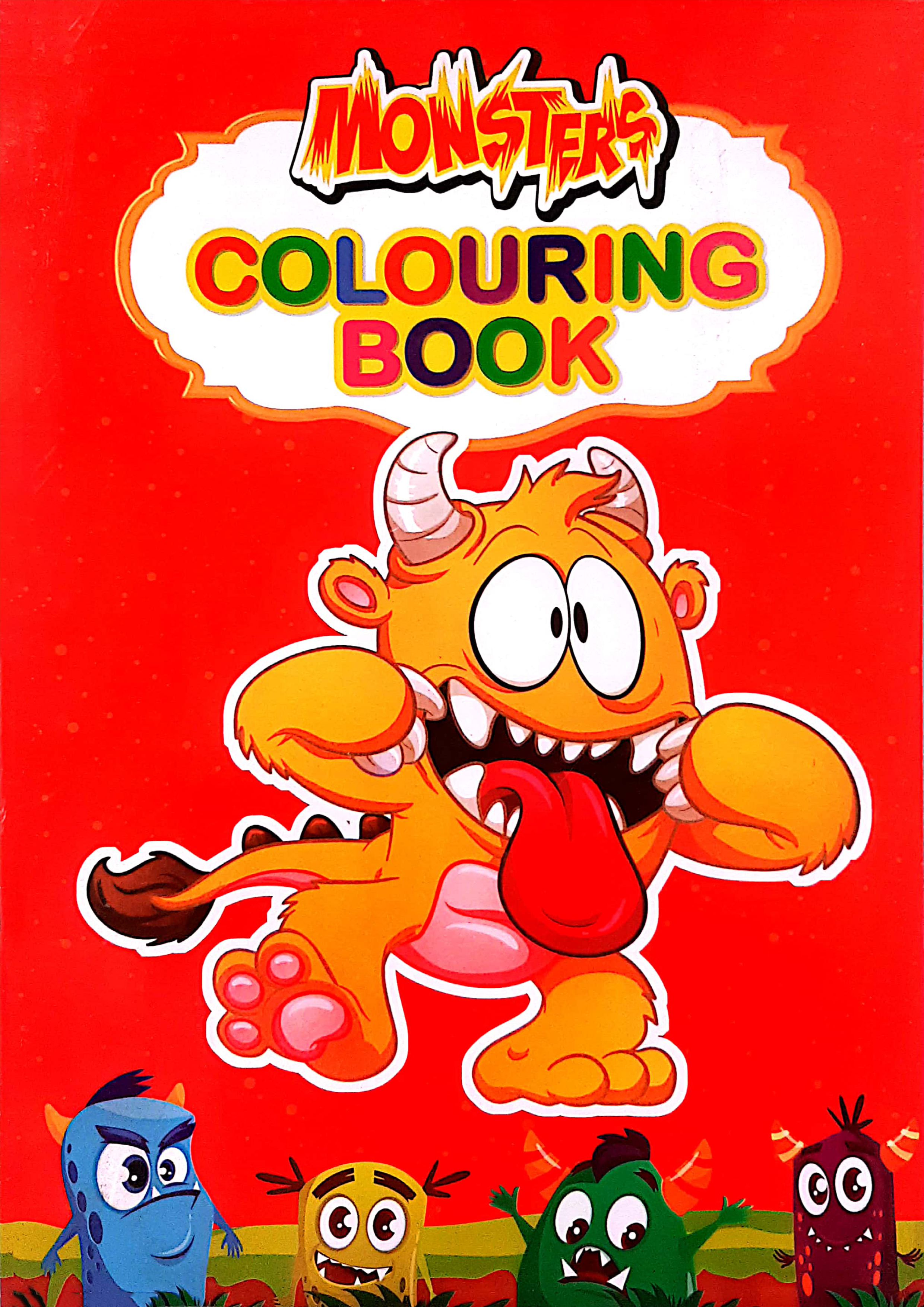 Monsters Colouring Book (পেপারব্যাক)