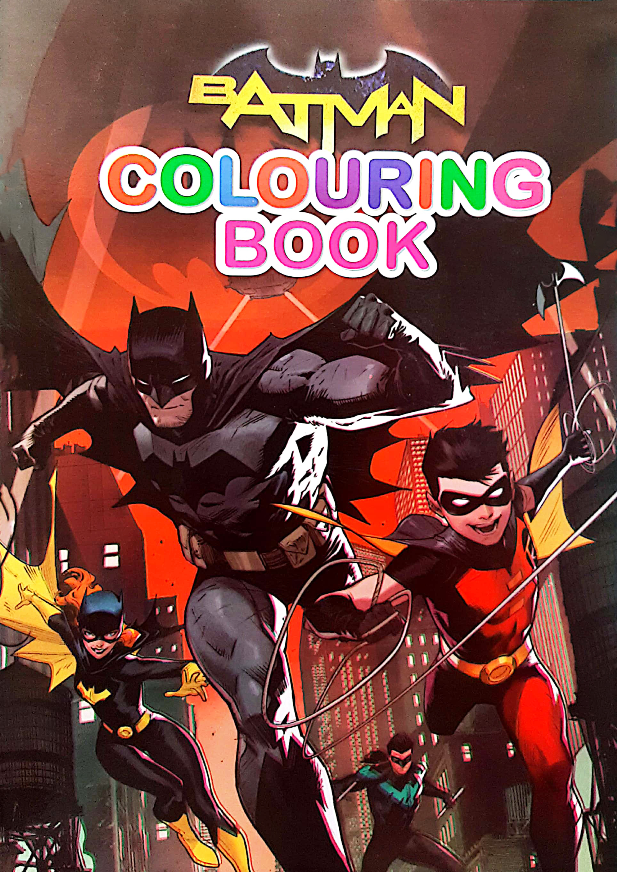 Batman Colouring Book (পেপারব্যাক)