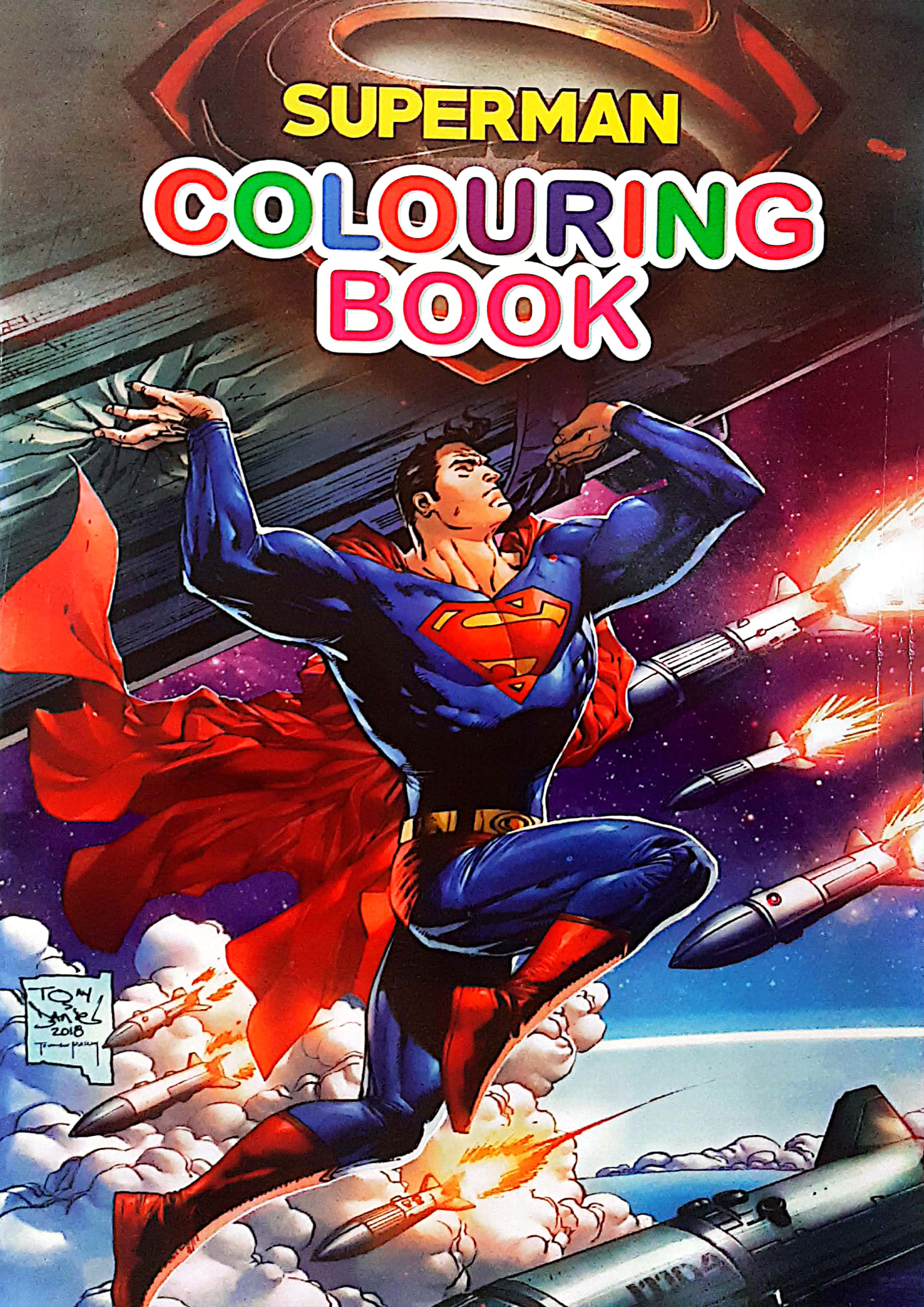 Superman Colouring Book (পেপারব্যাক)