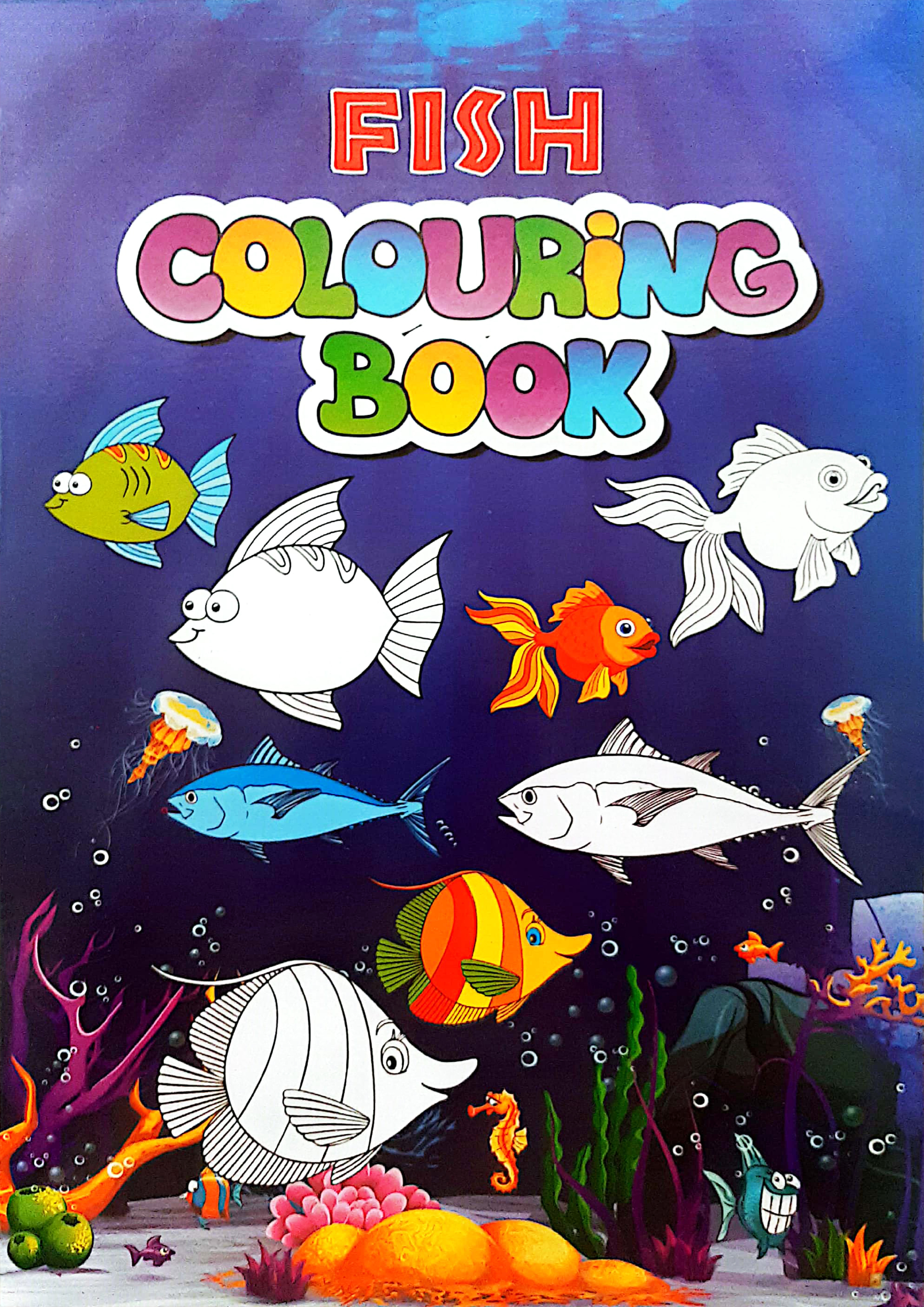 Fish Colouring Book (পেপারব্যাক)