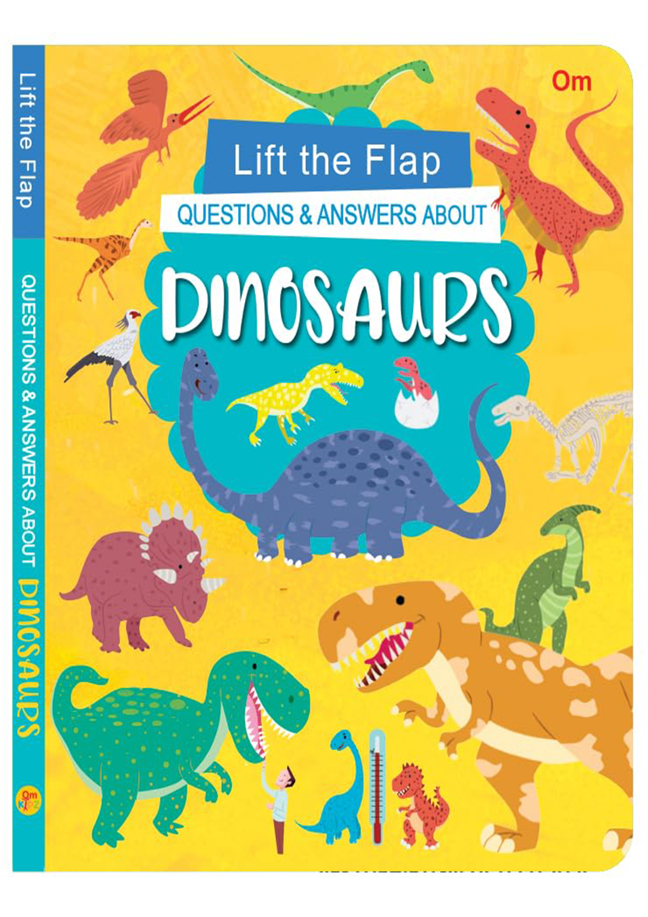 Lift the Flap Question & Answer About Dinosaurs (হার্ডকভার)