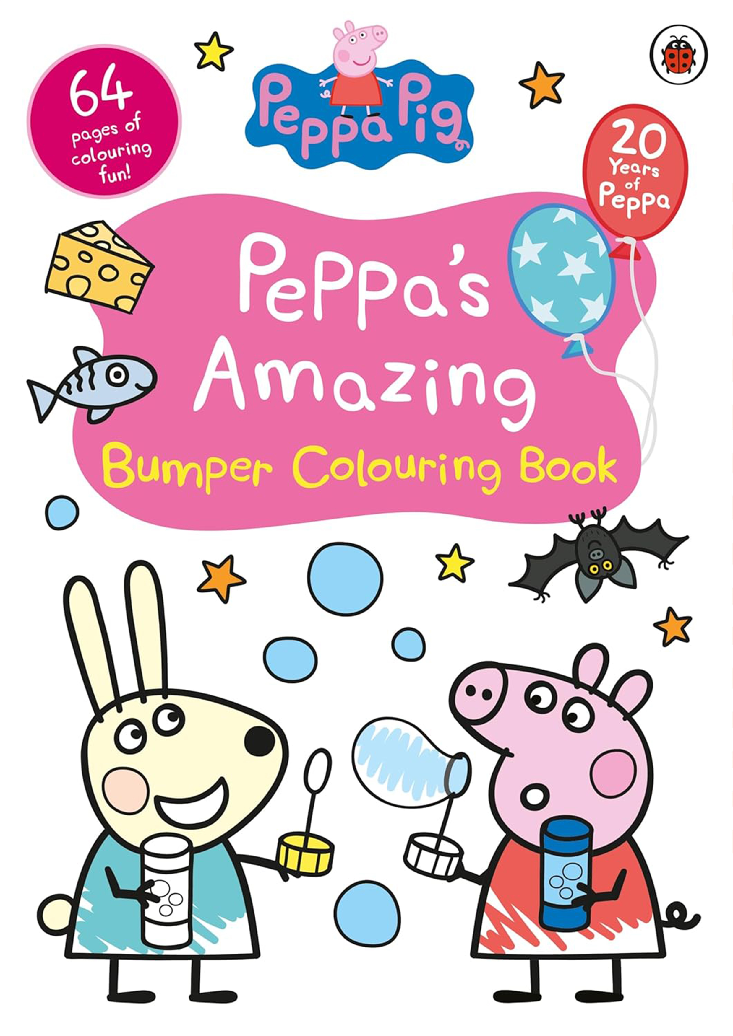 Peppa Pig: Peppas Amazing Bumper Colouring Book (পেপারব্যাক)