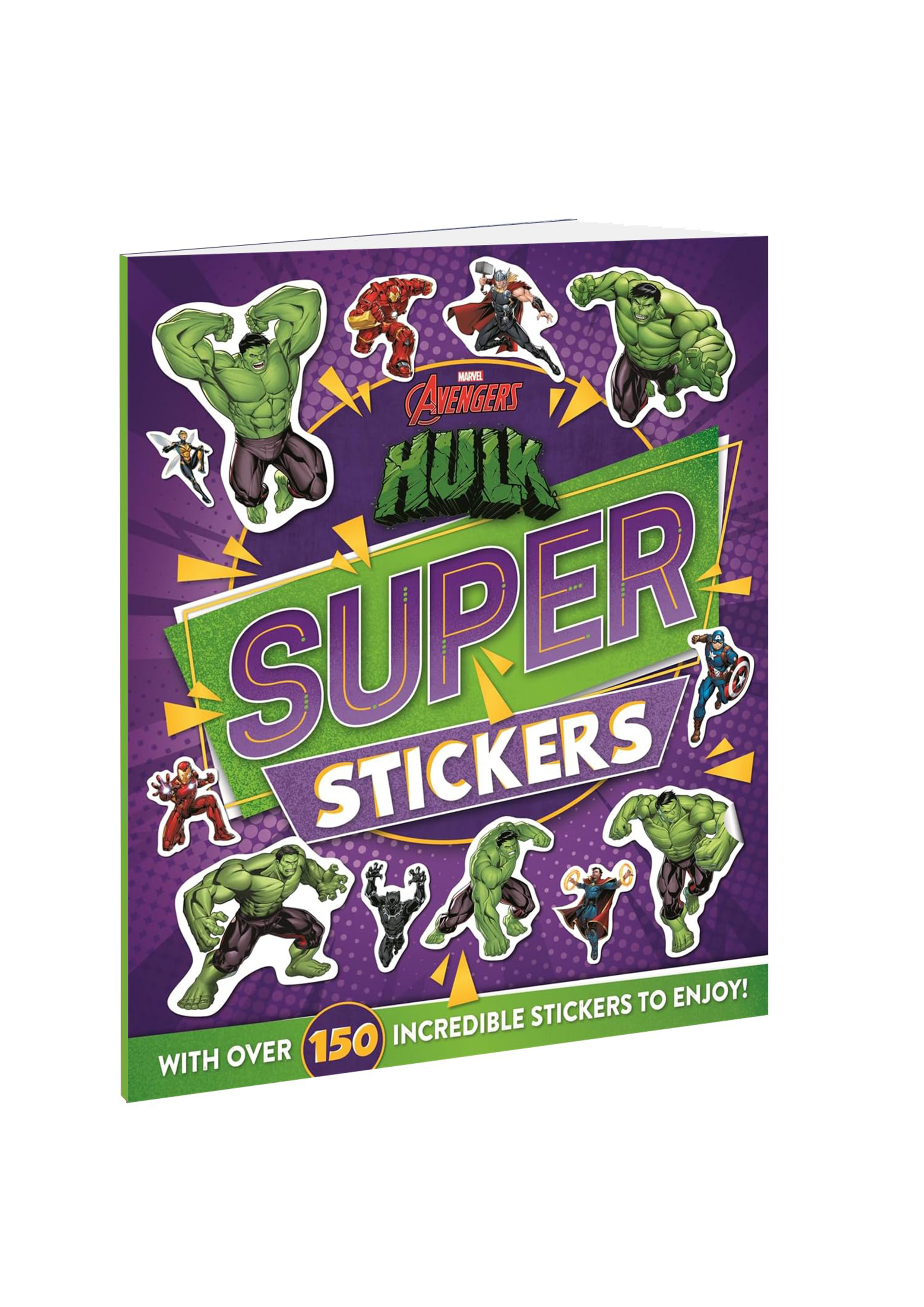 Marvel Hulk Super: Stickers (পেপারব্যাক)